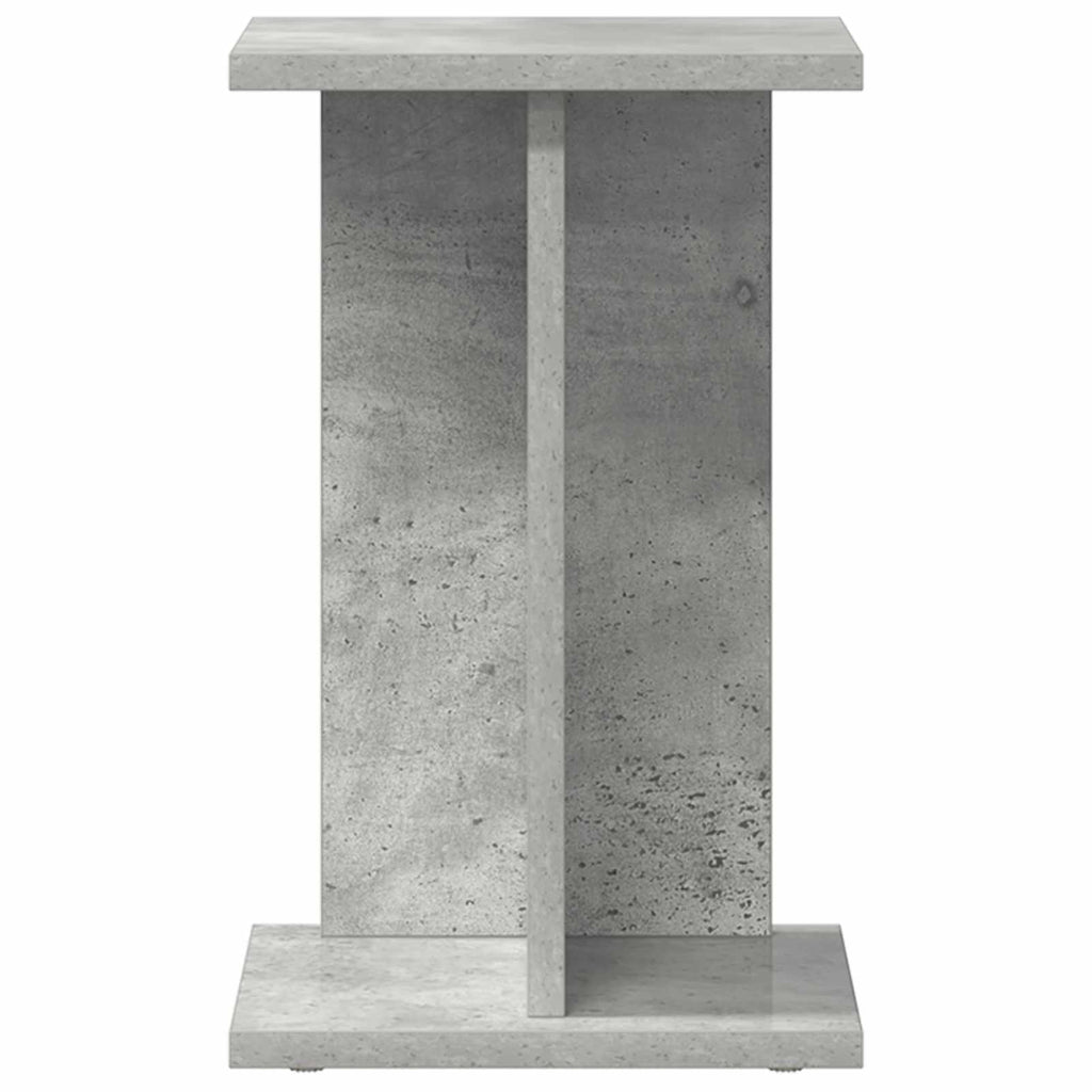 Pflanzenständer 2 pcs Betongrau 25 x 25,5 x 40,5 cm