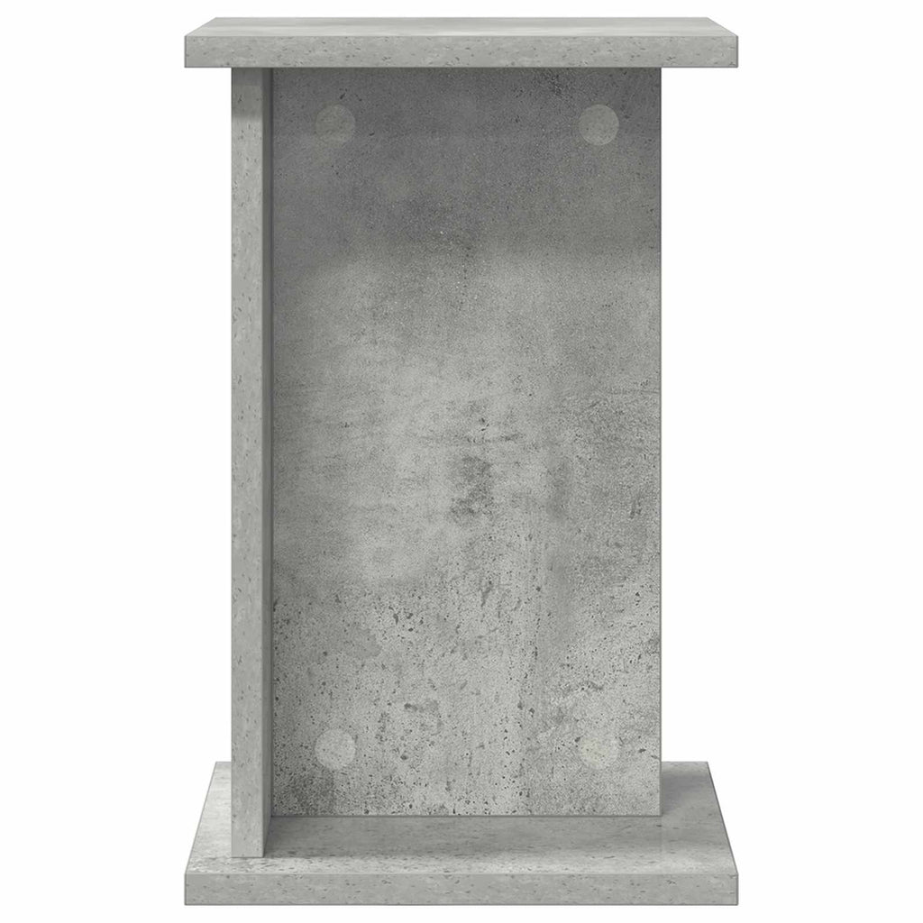 Pflanzenständer 2 pcs Betongrau 25 x 25,5 x 40,5 cm