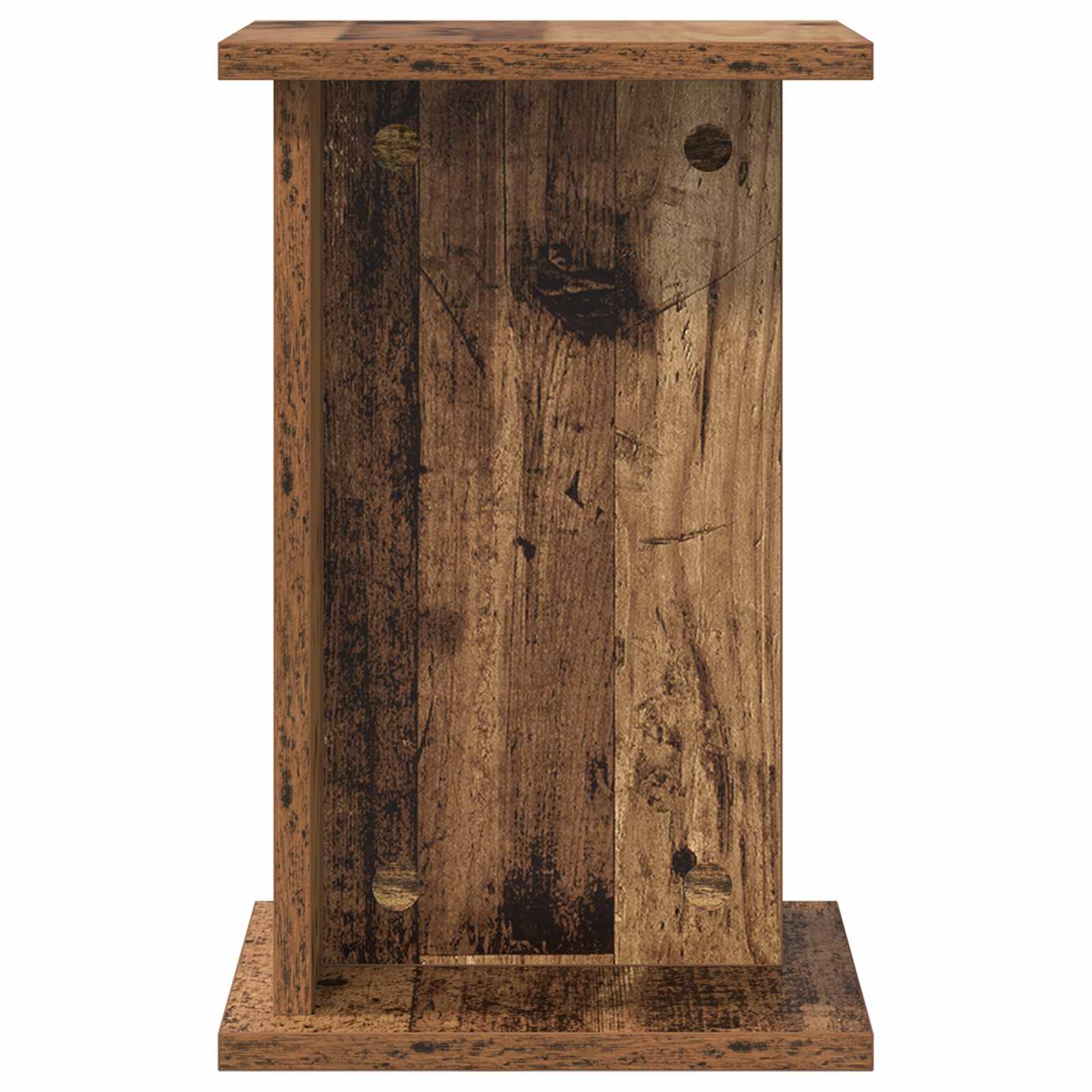 Pflanzenständer 2 pcs Altholz 25 x 25,5 x 40,5 cm Holzwerkstoff