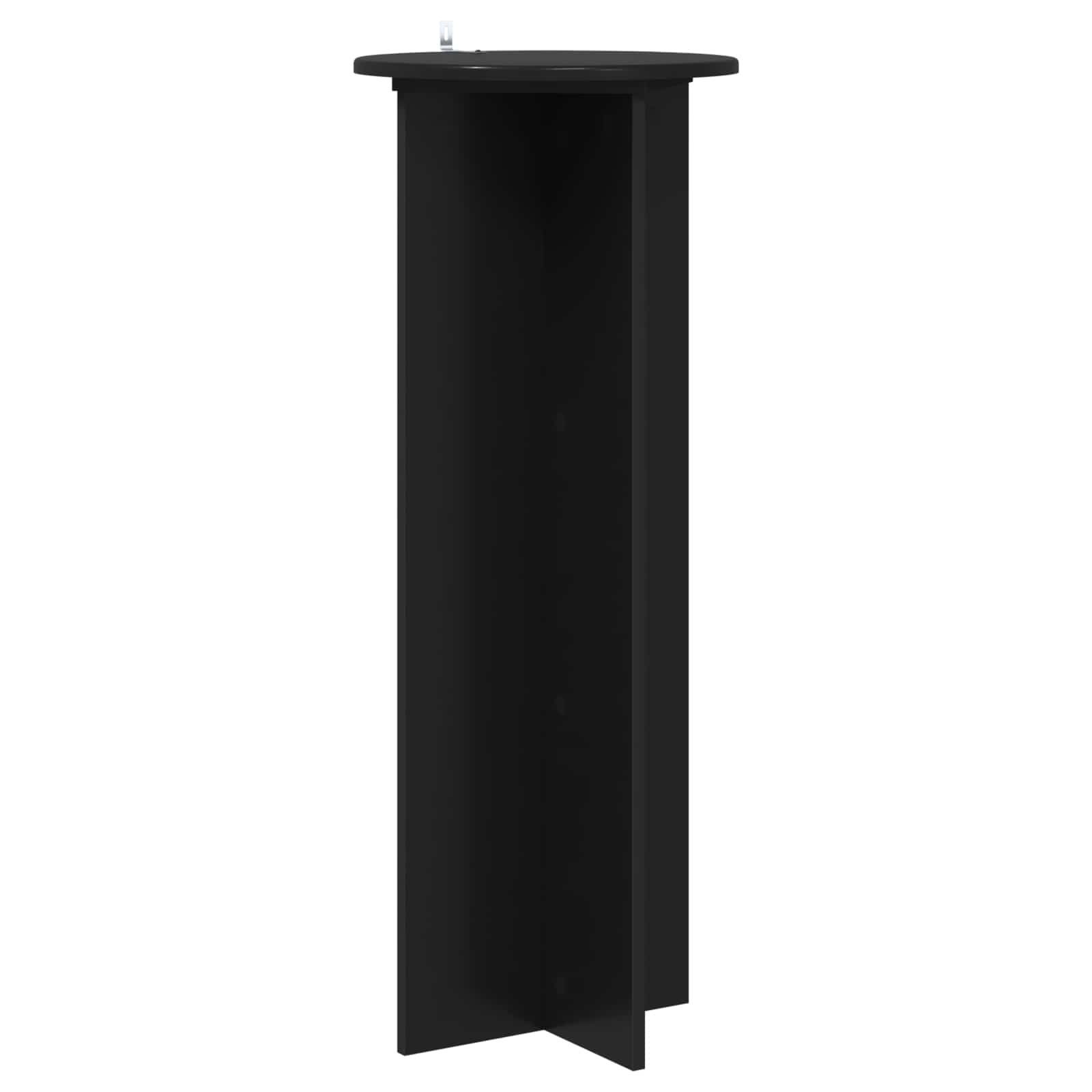 Pflanzenständer 2 pcs Schwarz Ø40 x 100 cm Holzwerkstoff
