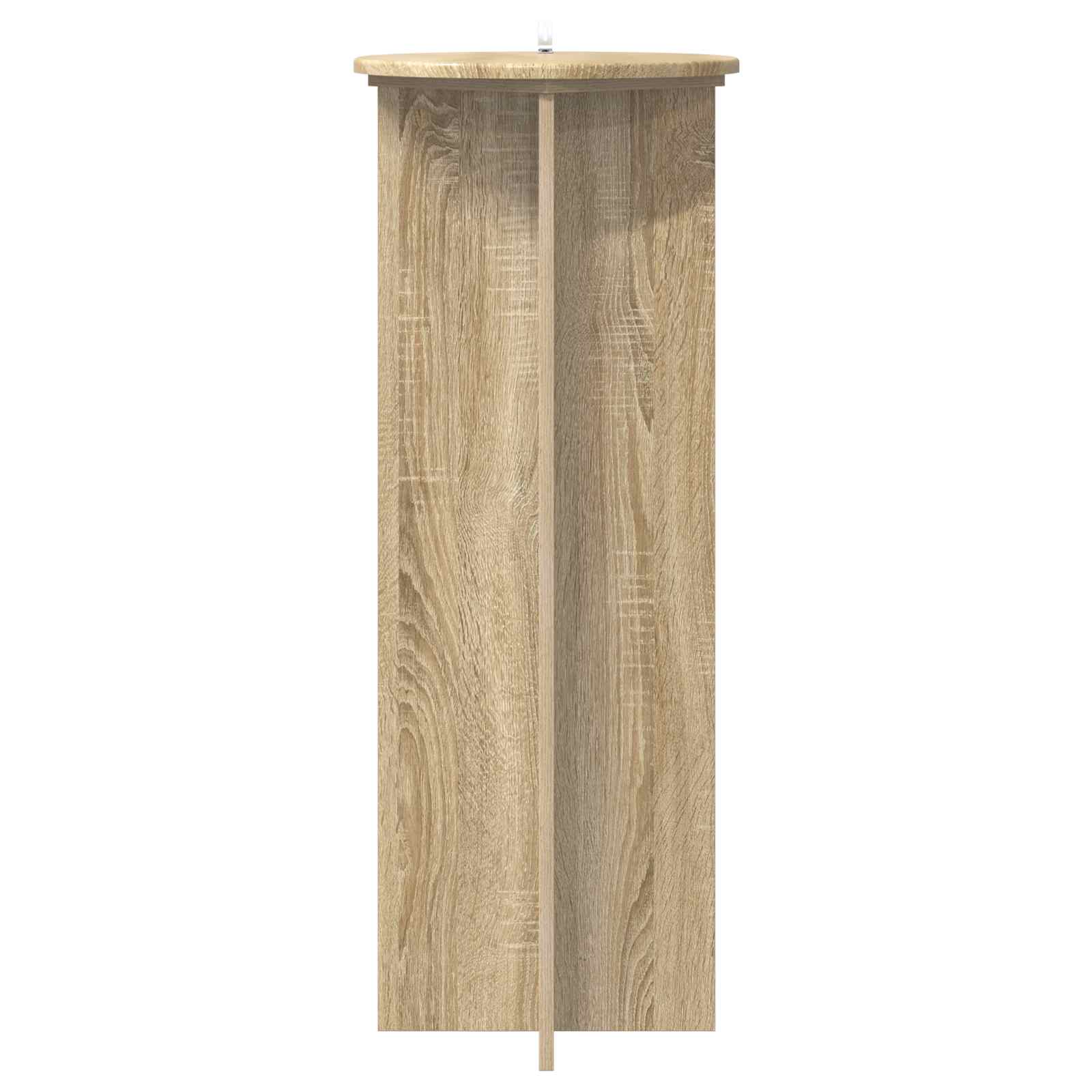 Pflanzenständer 2 pcs Sonoma-Eiche Ø40 x 100 cm Holzwerkstoff