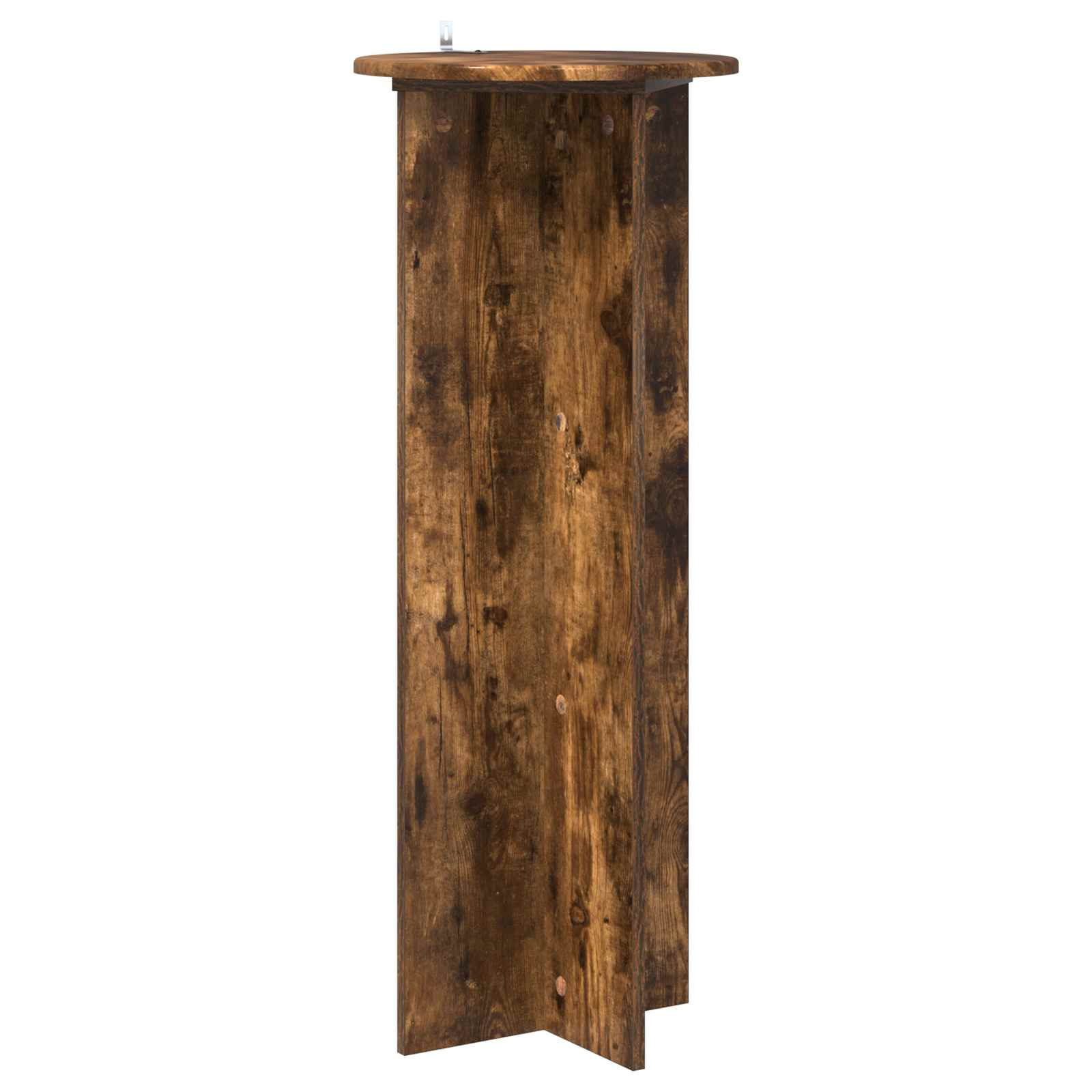 Pflanzenständer 2 pcs Geräucherte Eiche Ø40 x 100 cm