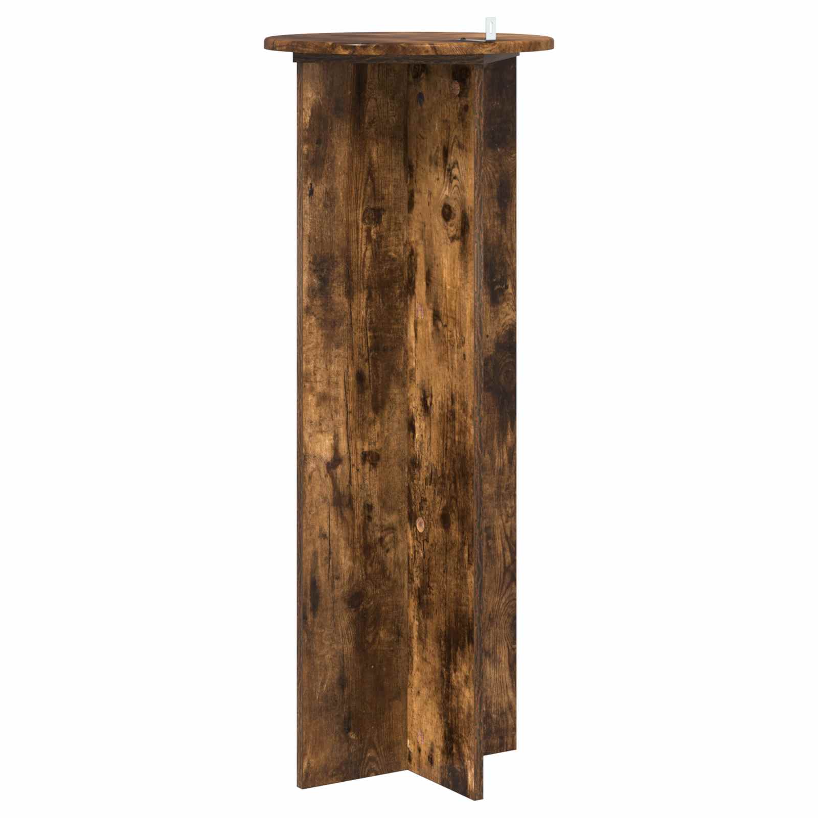 Pflanzenständer 2 pcs Geräucherte Eiche Ø40 x 100 cm