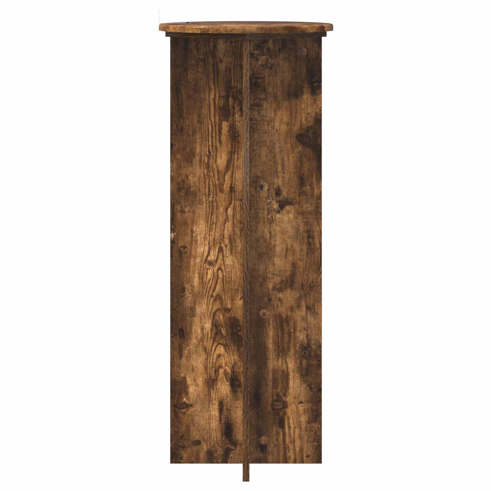Pflanzenständer 2 pcs Geräucherte Eiche Ø40 x 100 cm