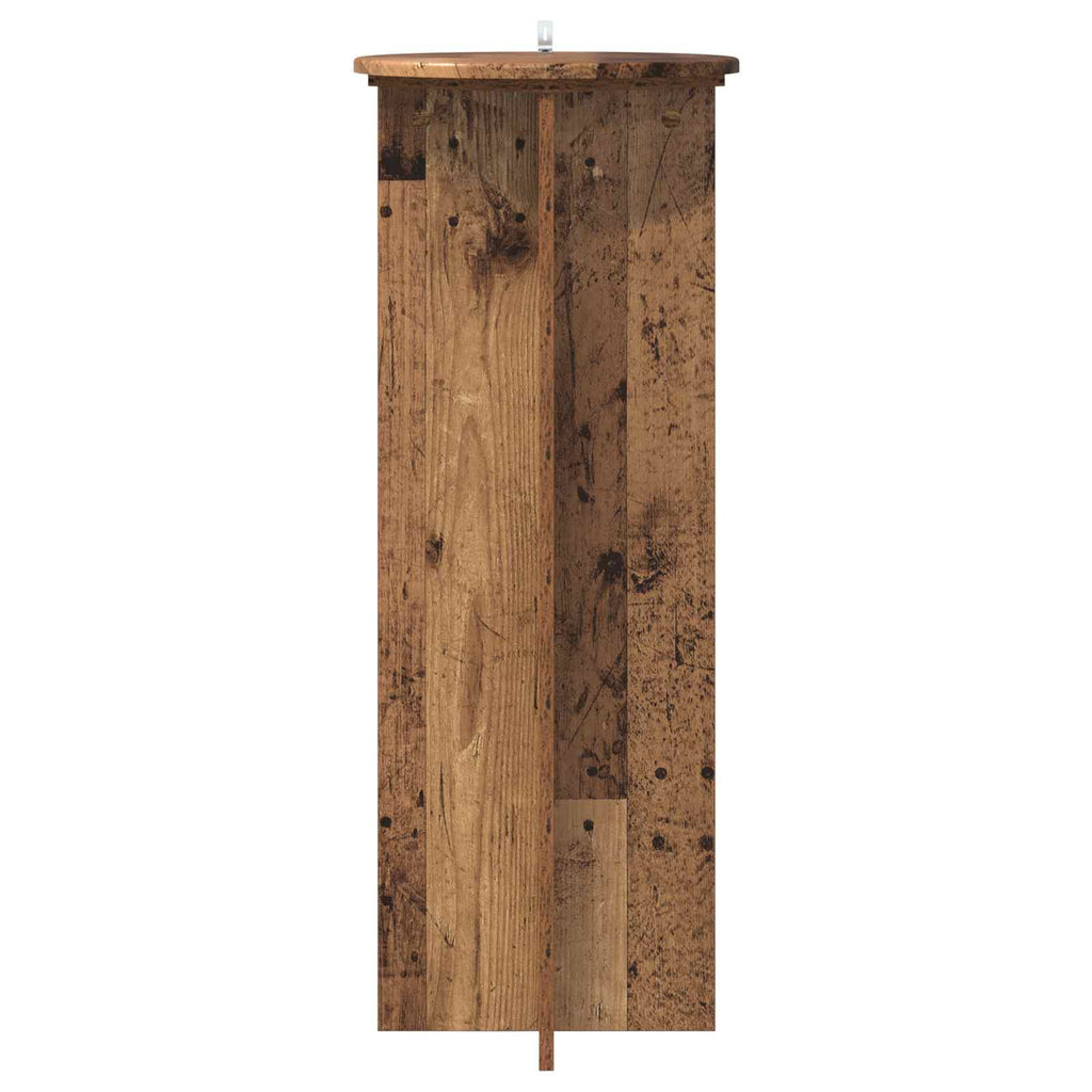Pflanzenständer 2 pcs Altholz Ø40 x 100 cm Holzwerkstoff