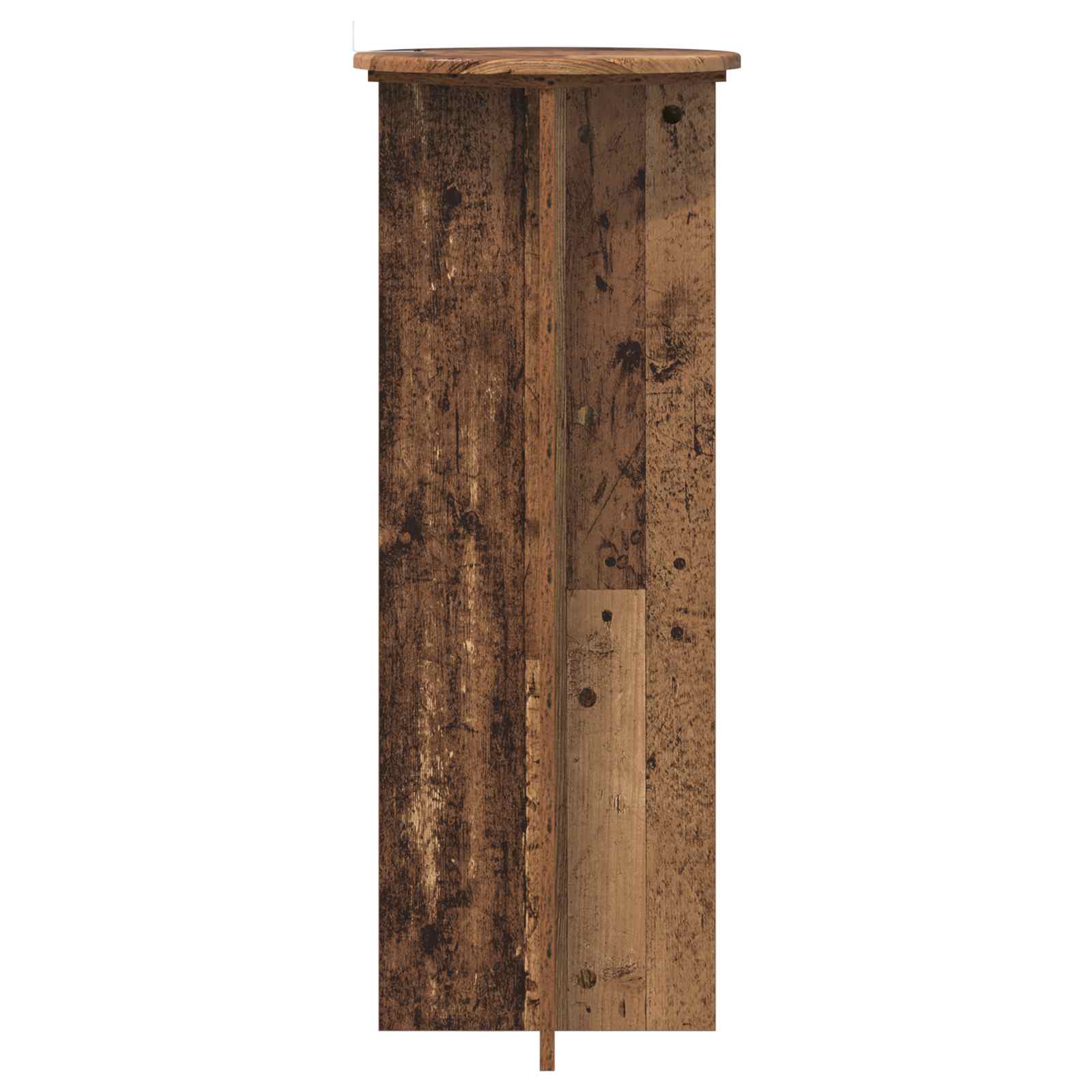 Pflanzenständer 2 pcs Altholz Ø40 x 100 cm Holzwerkstoff