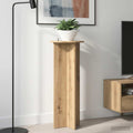 Pflanzenständer 2 pcs Artisan-Eiche Ø40 x 100 cm Holzwerkstoff