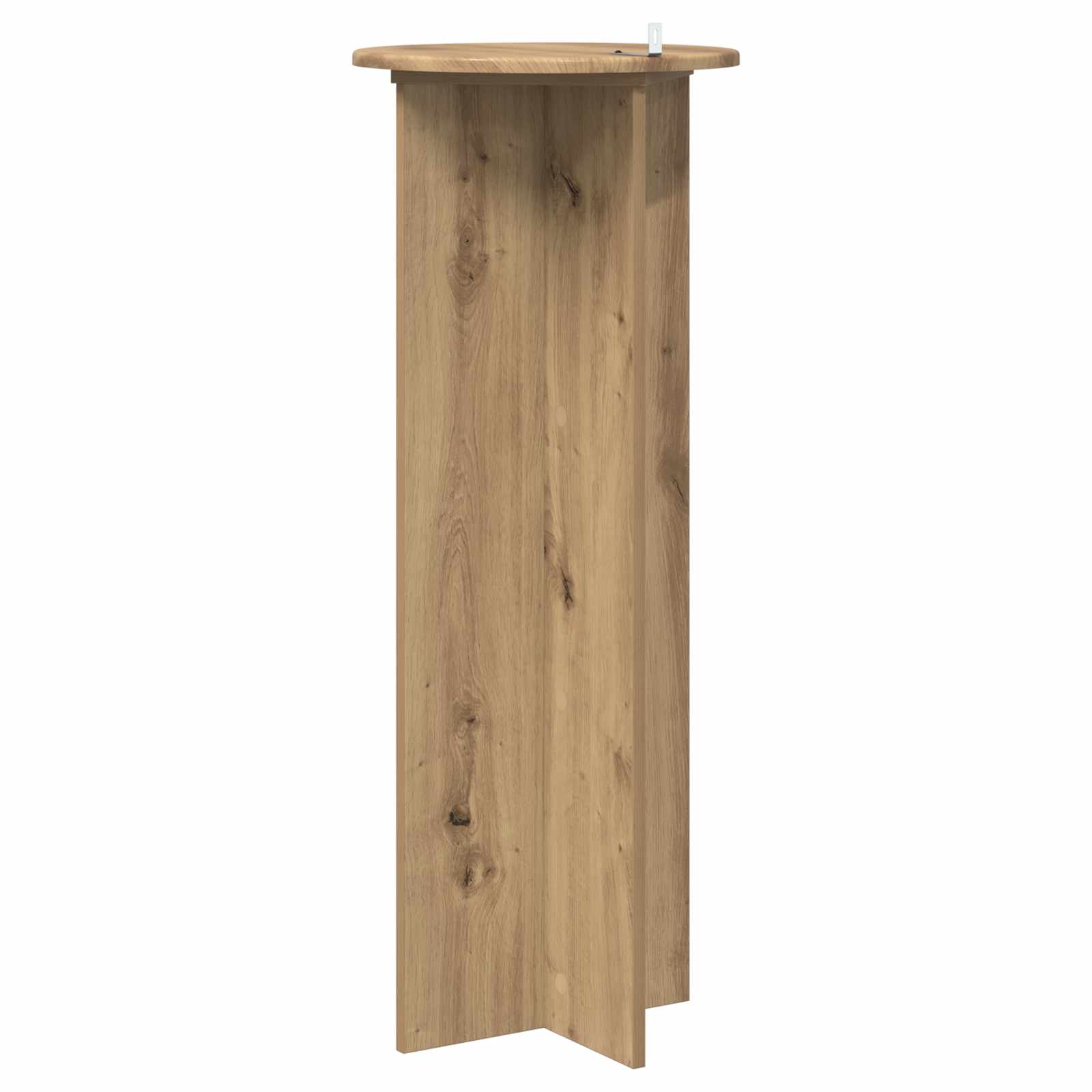 Pflanzenständer 2 pcs Artisan-Eiche Ø40 x 100 cm Holzwerkstoff
