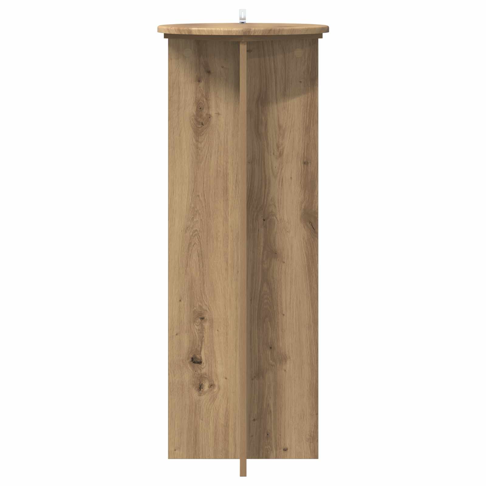Pflanzenständer 2 pcs Artisan-Eiche Ø40 x 100 cm Holzwerkstoff