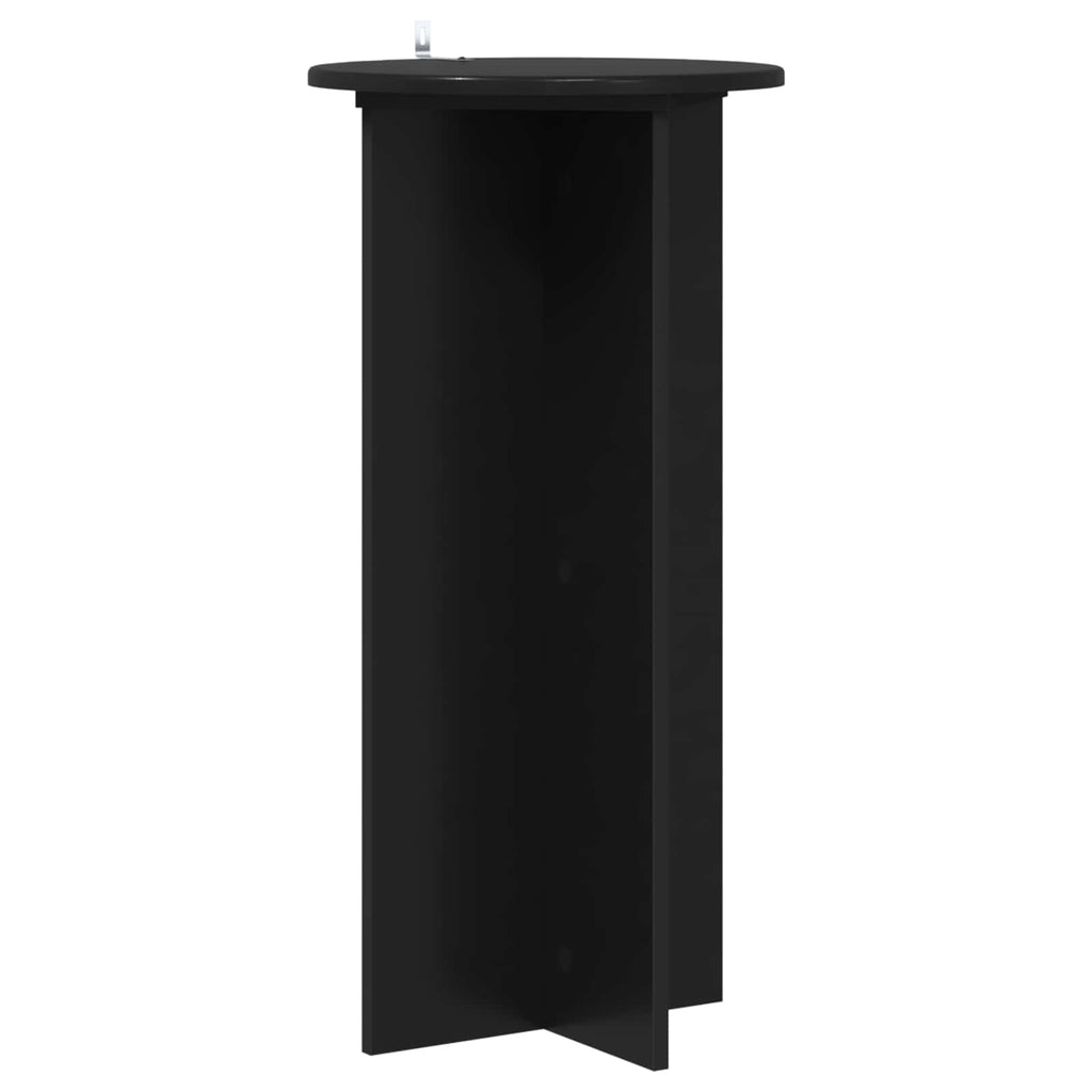 Pflanzenständer 2 pcs Schwarz 40 x 40 x 80 cm Holzwerkstoff