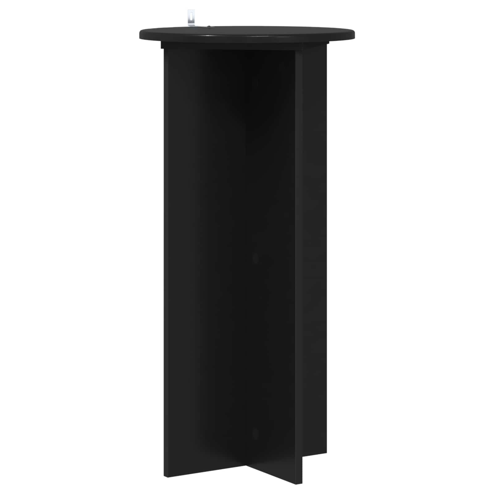 Pflanzenständer 2 pcs Schwarz 40 x 40 x 80 cm Holzwerkstoff
