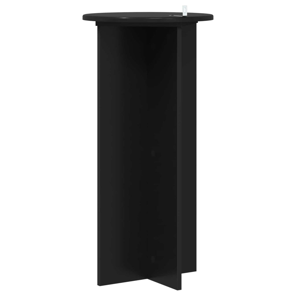 Pflanzenständer 2 pcs Schwarz 40 x 40 x 80 cm Holzwerkstoff