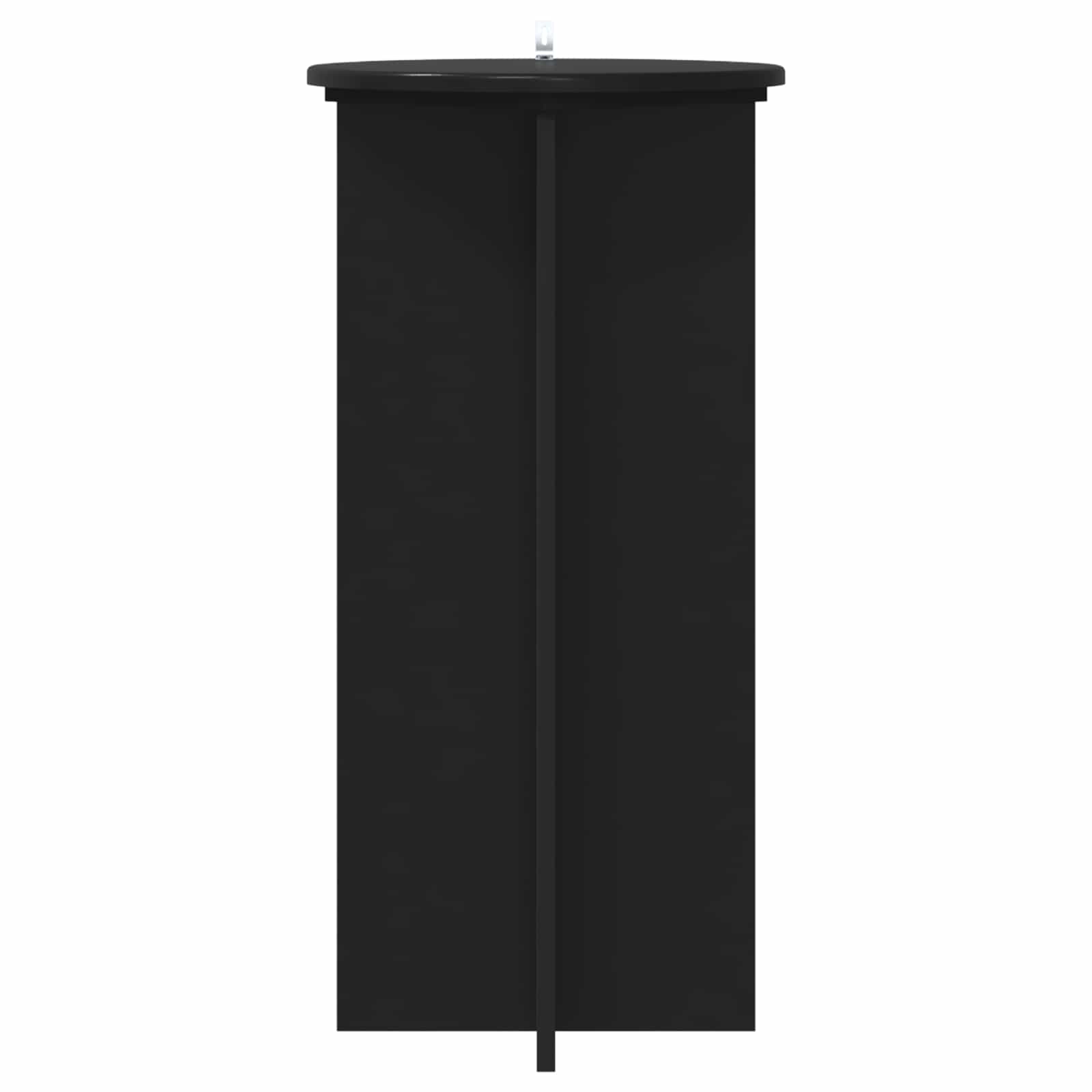 Pflanzenständer 2 pcs Schwarz 40 x 40 x 80 cm Holzwerkstoff