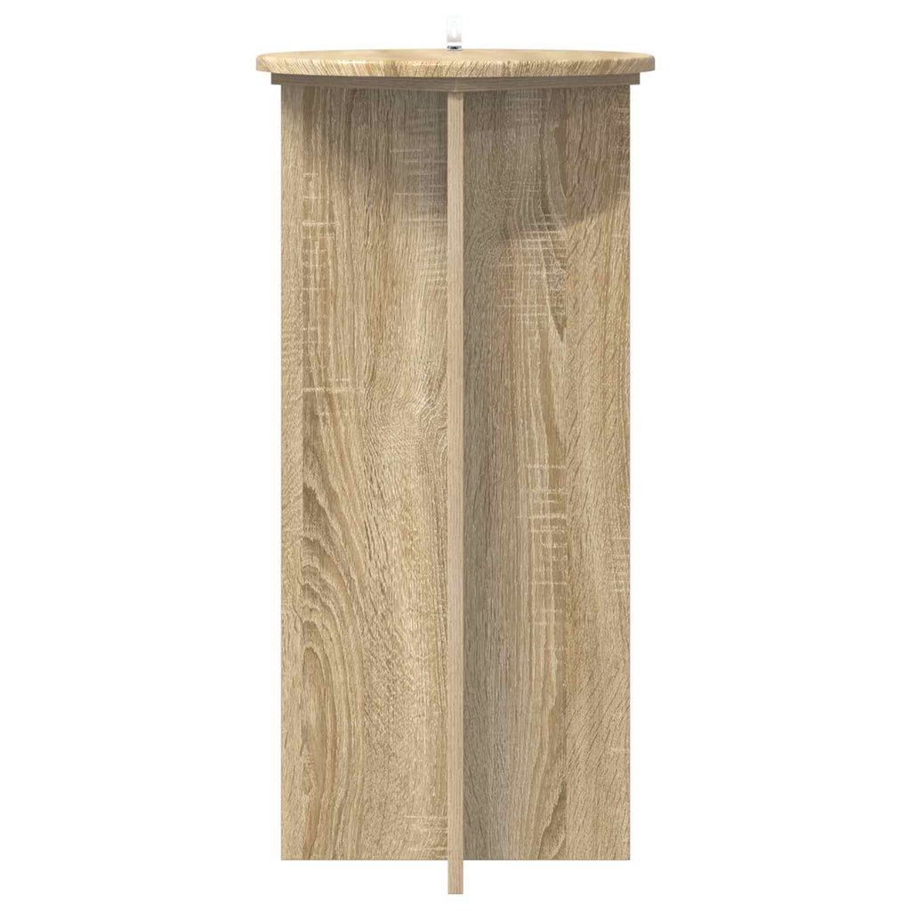 Pflanzenständer 2 pcs Sonoma-Eiche 40 x 40 x 80 cm