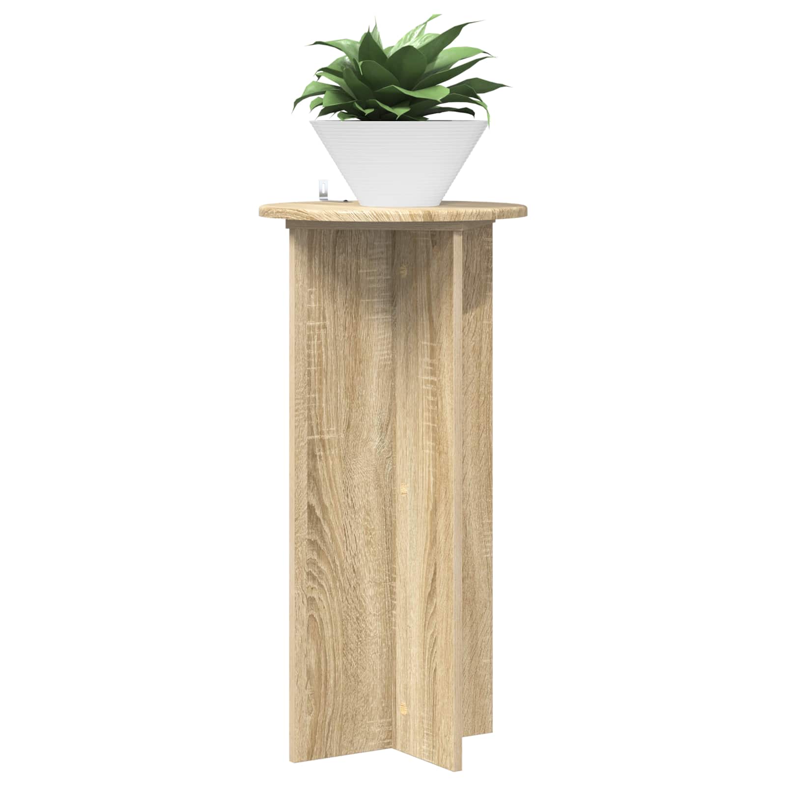 Pflanzenständer 2 pcs Sonoma-Eiche 40 x 40 x 80 cm