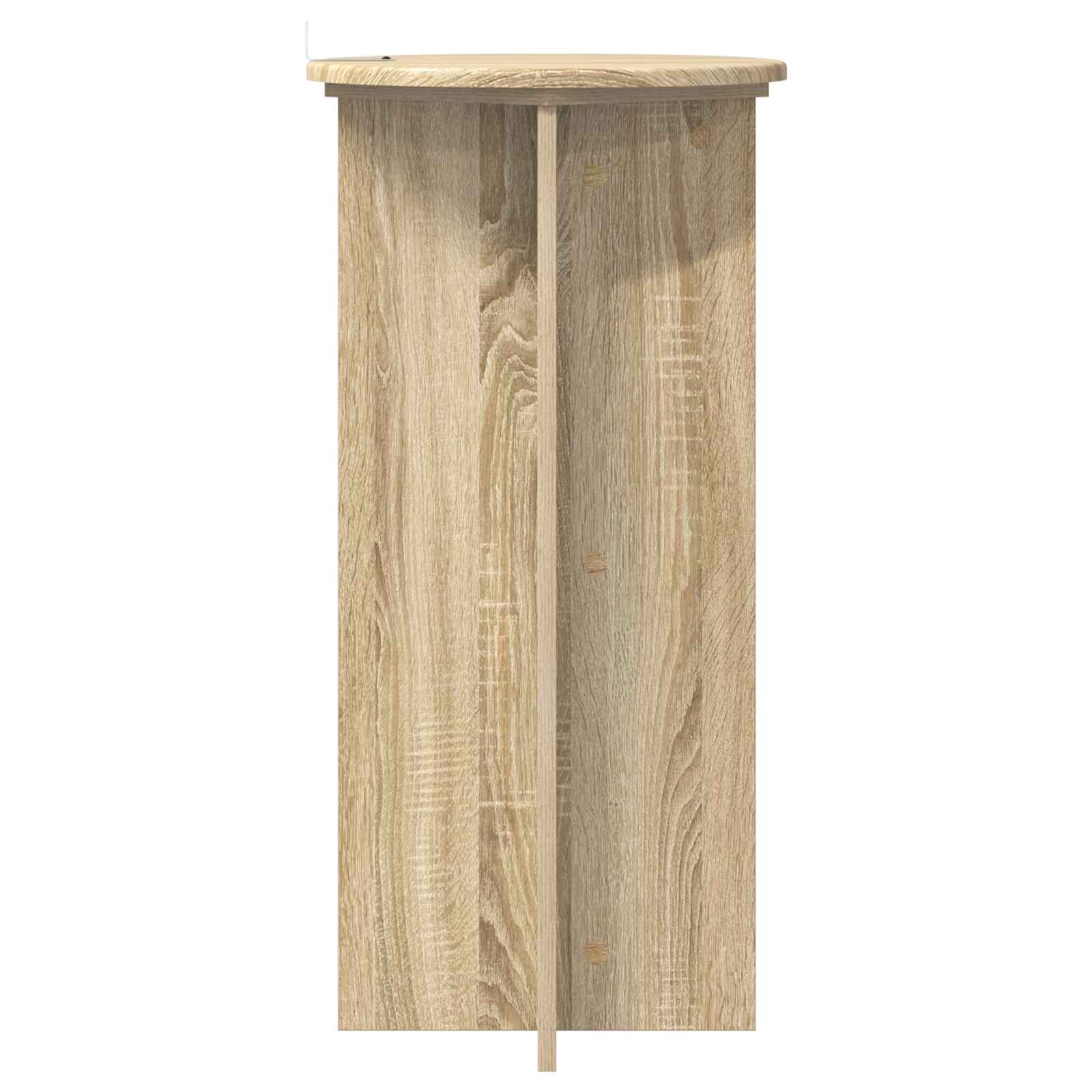Pflanzenständer 2 pcs Sonoma-Eiche 40 x 40 x 80 cm