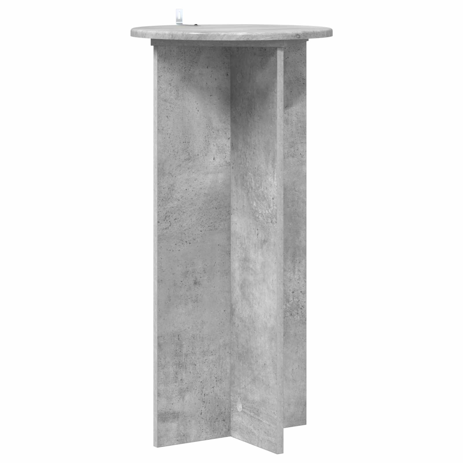 Pflanzenständer 2 pcs Betongrau 40 x 40 x 80 cm Holzwerkstoff