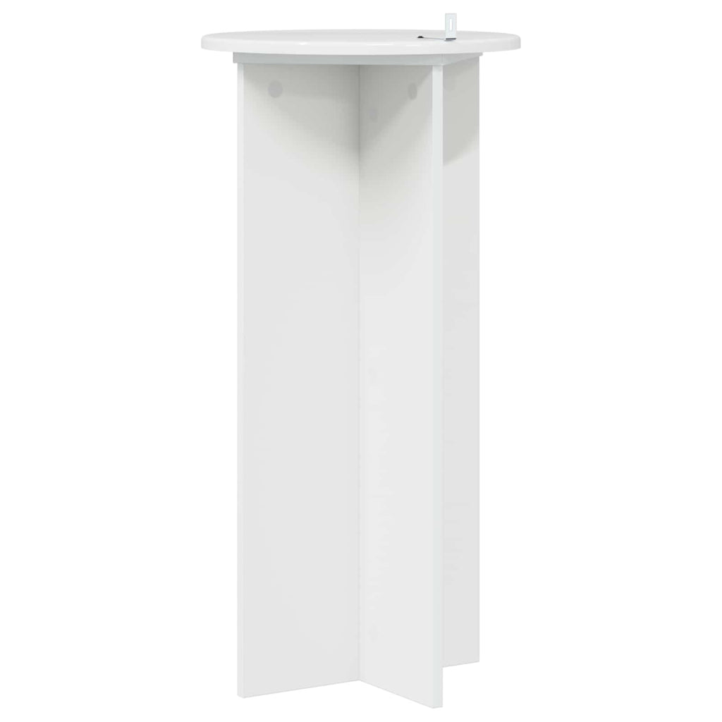 Pflanzenständer 2 pcs Hochglanz Weiß 40 x 40 x 80 cm
