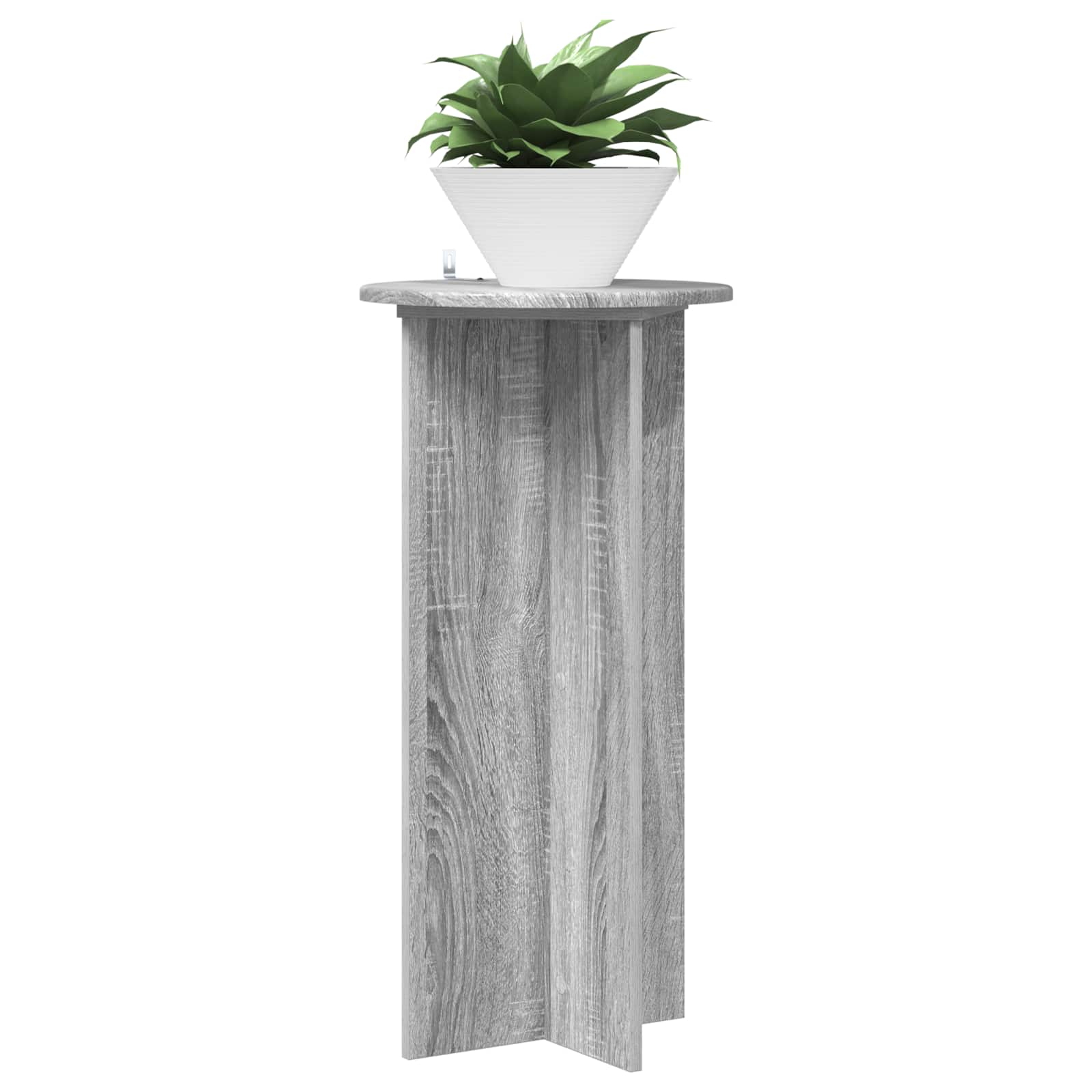Pflanzenständer 2 pcs Graues Sonoma 40 x 40 x 80 cm