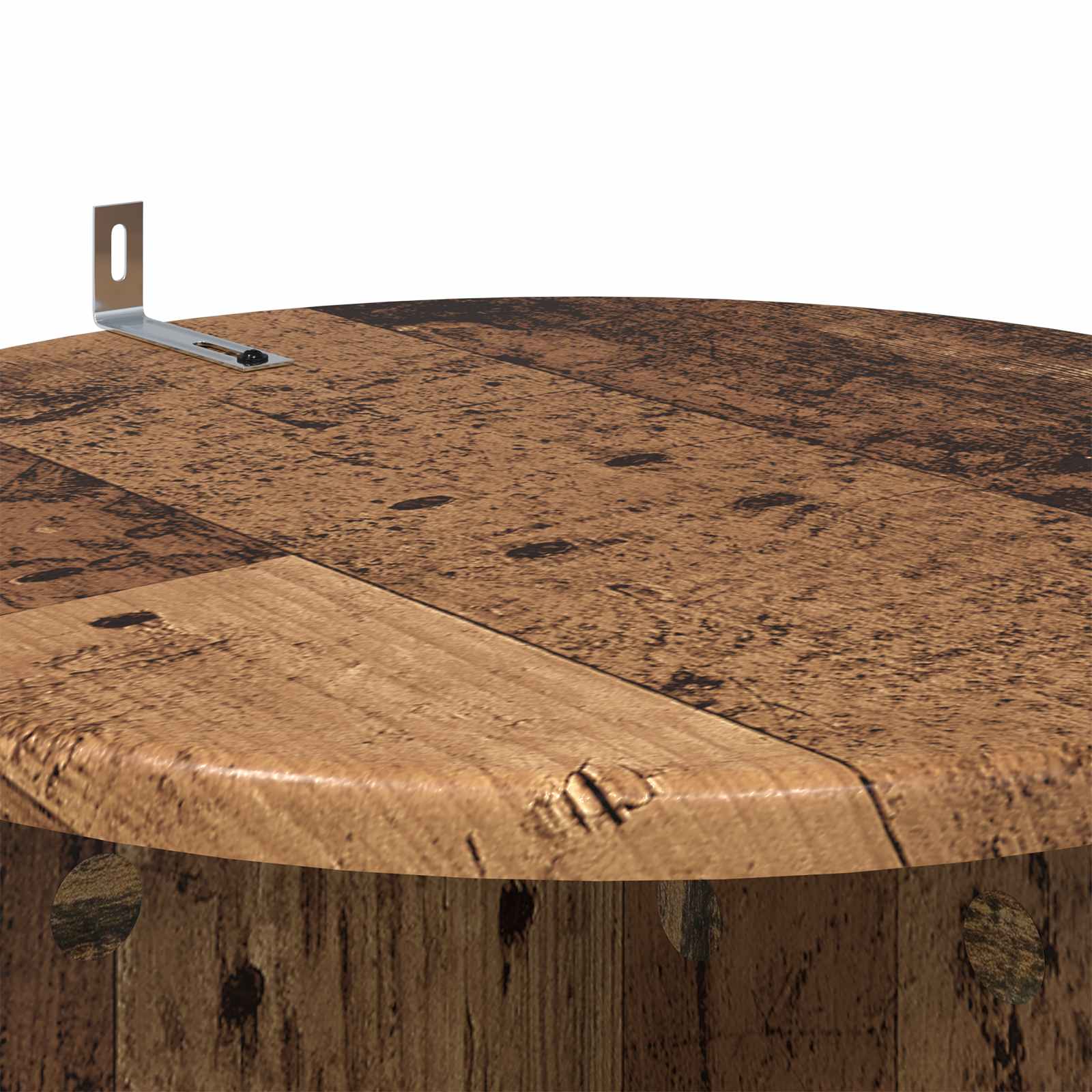 Pflanzenständer 2 pcs Altholz 40 x 40 x 80 cm Holzwerkstoff
