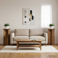Pflanzenständer 2 pcs Altholz 40 x 40 x 80 cm Holzwerkstoff