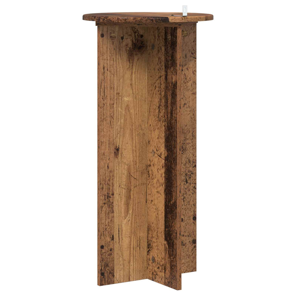 Pflanzenständer 2 pcs Altholz 40 x 40 x 80 cm Holzwerkstoff