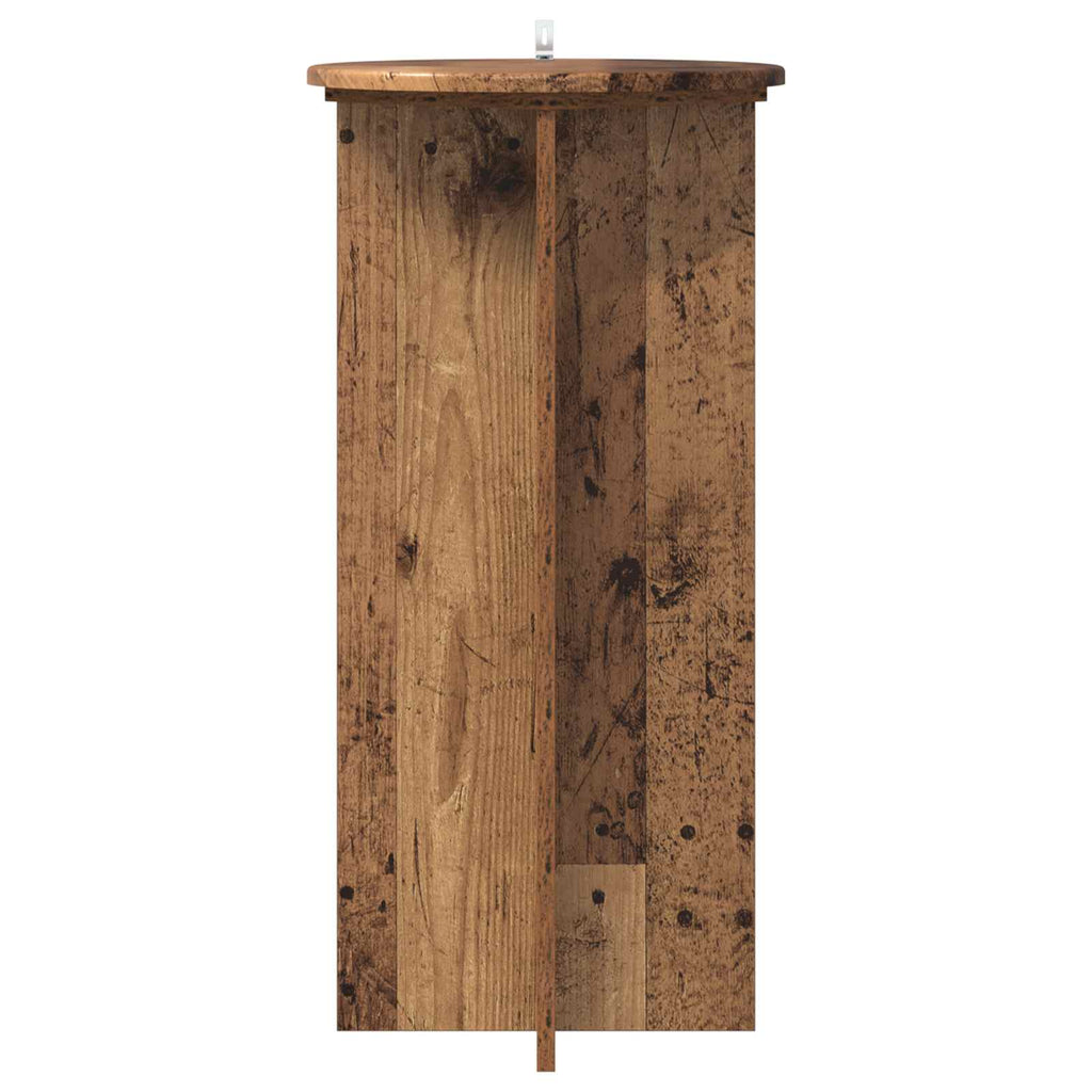 Pflanzenständer 2 pcs Altholz 40 x 40 x 80 cm Holzwerkstoff