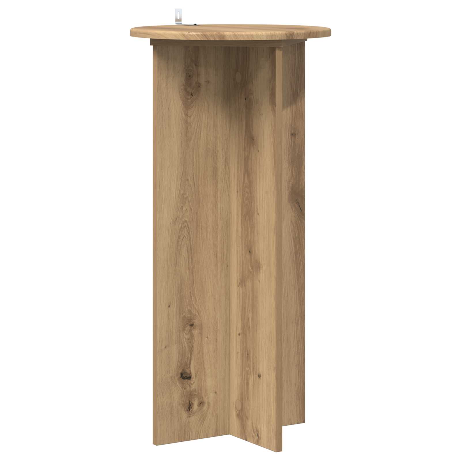 Pflanzenständer 2 pcs Artisan-Eiche 40 x 40 x 80 cm