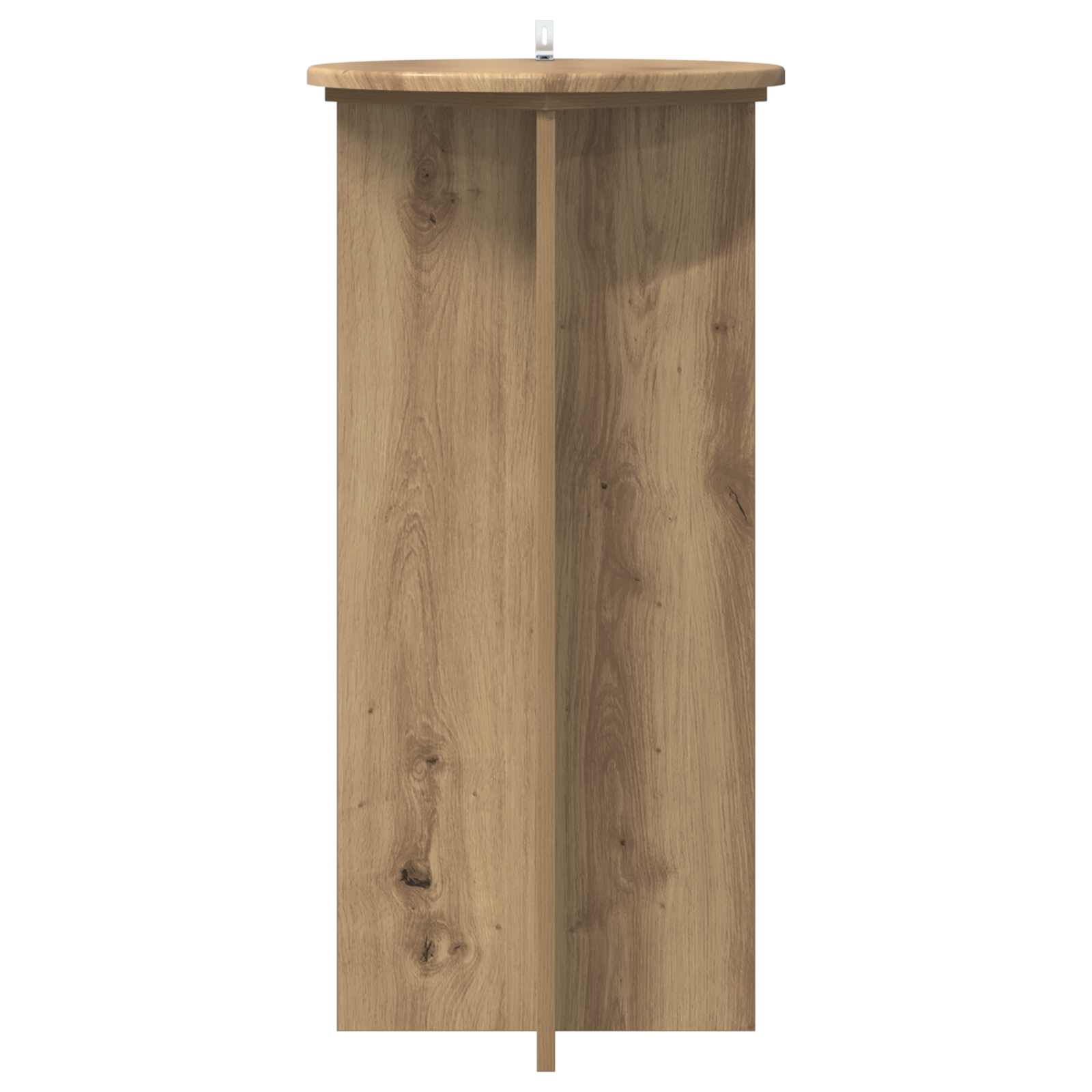 Pflanzenständer 2 pcs Artisan-Eiche 40 x 40 x 80 cm
