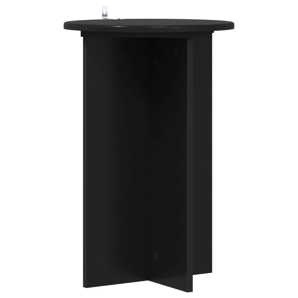 Pflanzenständer 2 pcs Schwarz Ø40 x 60 cm Holzwerkstoff