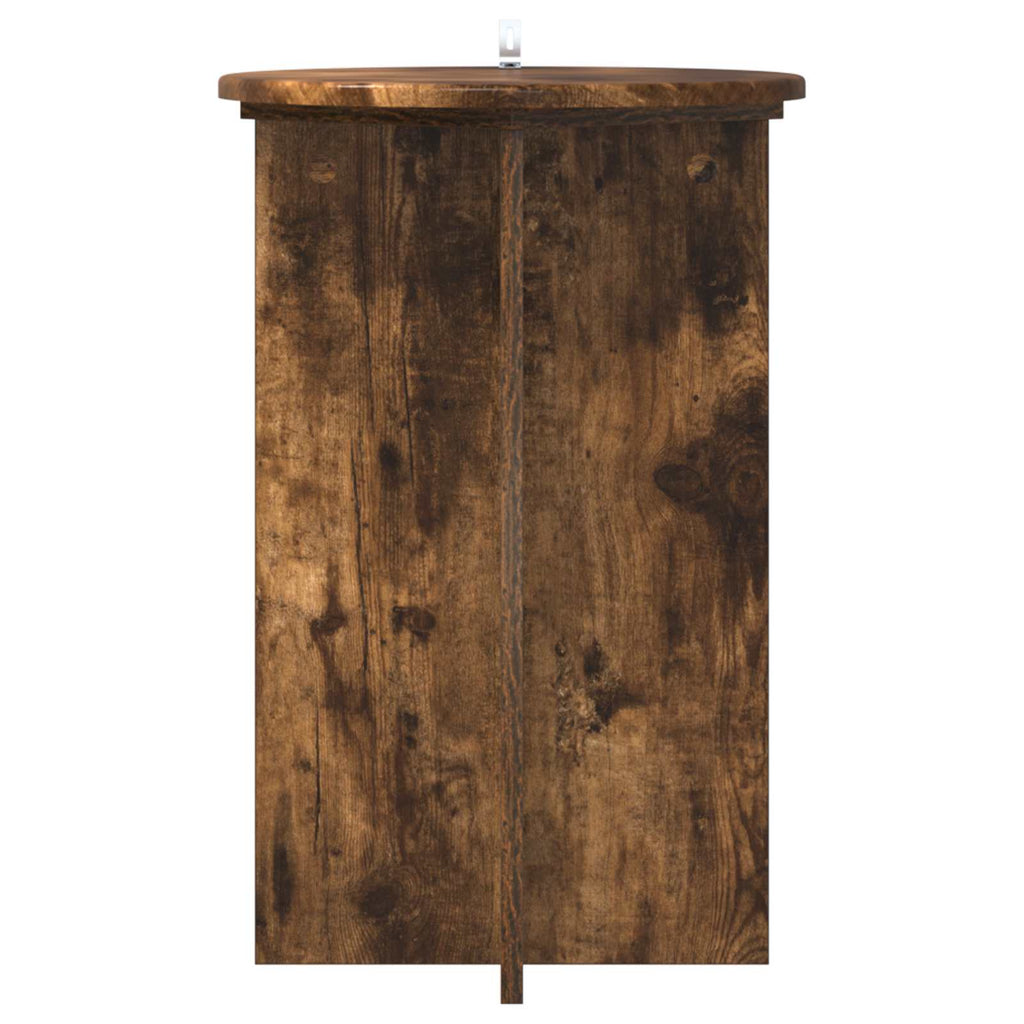 Pflanzenständer 2 pcs Geräucherte Eiche Ø40 x 60 cm