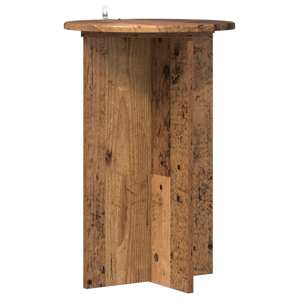 Pflanzenständer 2 pcs Altholz Ø40 x 60 cm Holzwerkstoff
