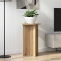 Pflanzenständer 2 pcs Artisan-Eiche Ø40 x 60 cm Holzwerkstoff
