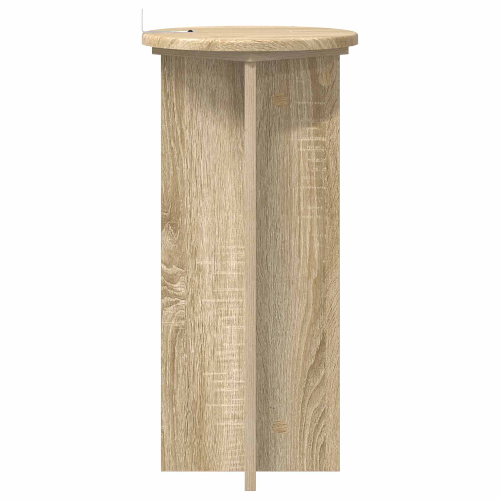 Pflanzenständer 2 pcs Sonoma-Eiche 29,5 x 29,5 x 60 cm