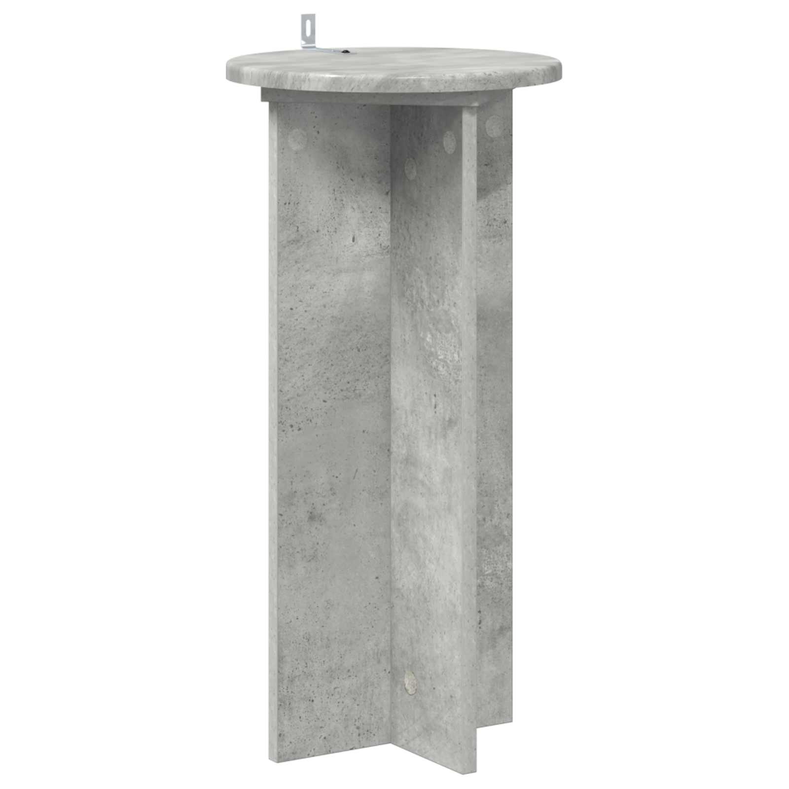 Pflanzenständer 2 pcs Betongrau 29,5 x 29,5 x 60 cm
