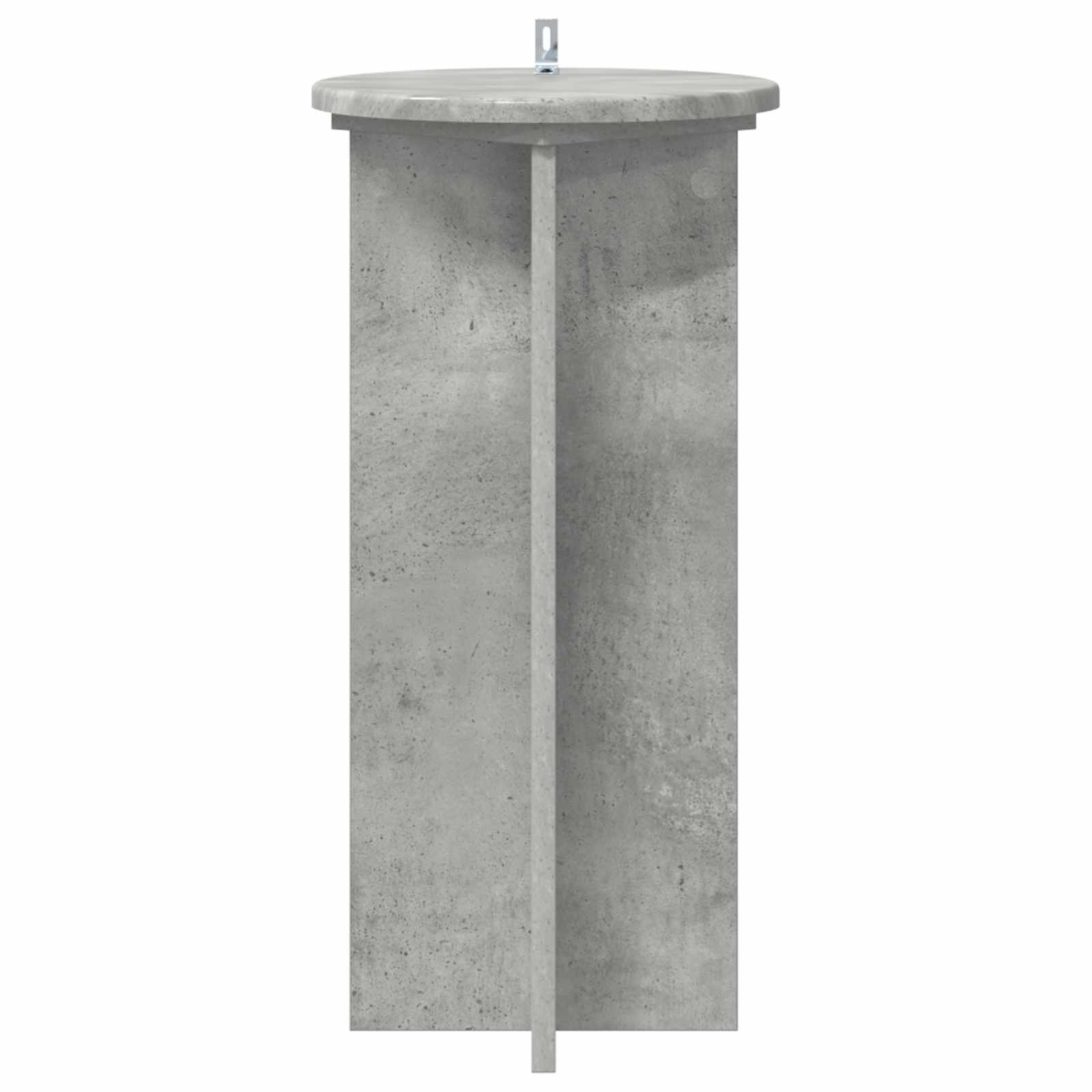 Pflanzenständer 2 pcs Betongrau 29,5 x 29,5 x 60 cm