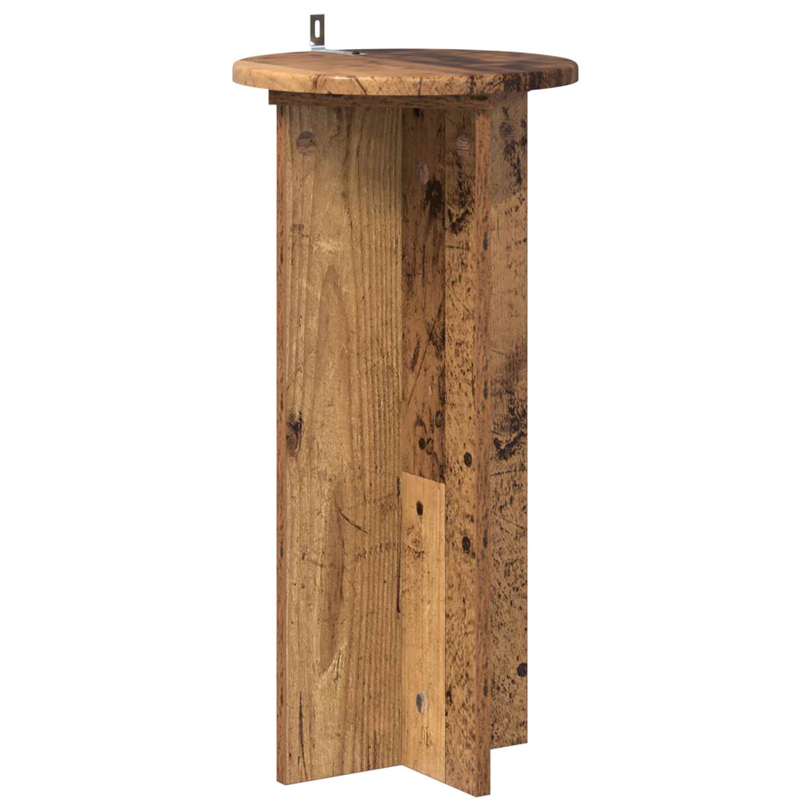 Pflanzenständer 2 pcs Altholz 29,5 x 29,5 x 60 cm Holzwerkstoff