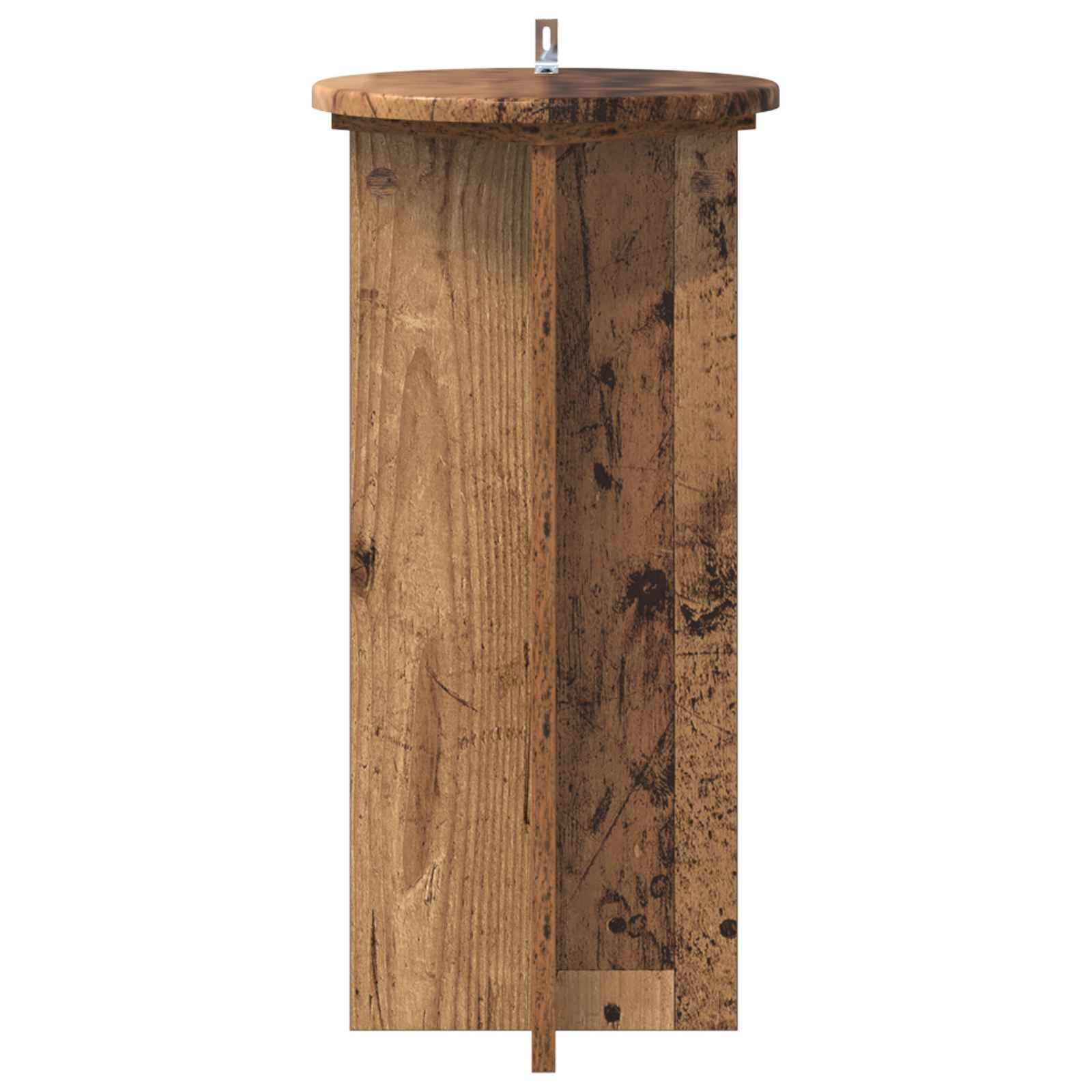 Pflanzenständer 2 pcs Altholz 29,5 x 29,5 x 60 cm Holzwerkstoff
