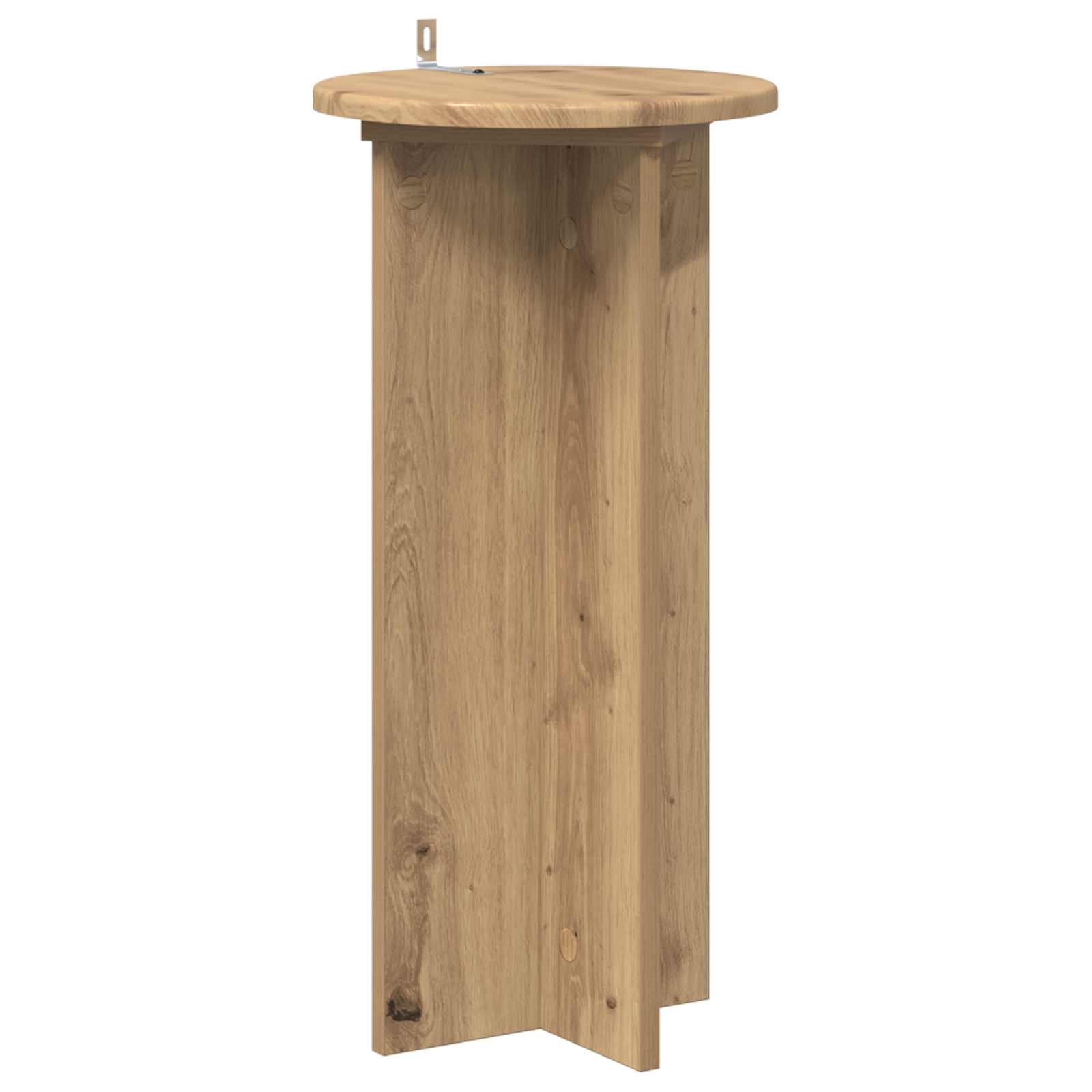 Pflanzenständer 2 pcs Artisan-Eiche 29,5 x 29,5 x 60 cm
