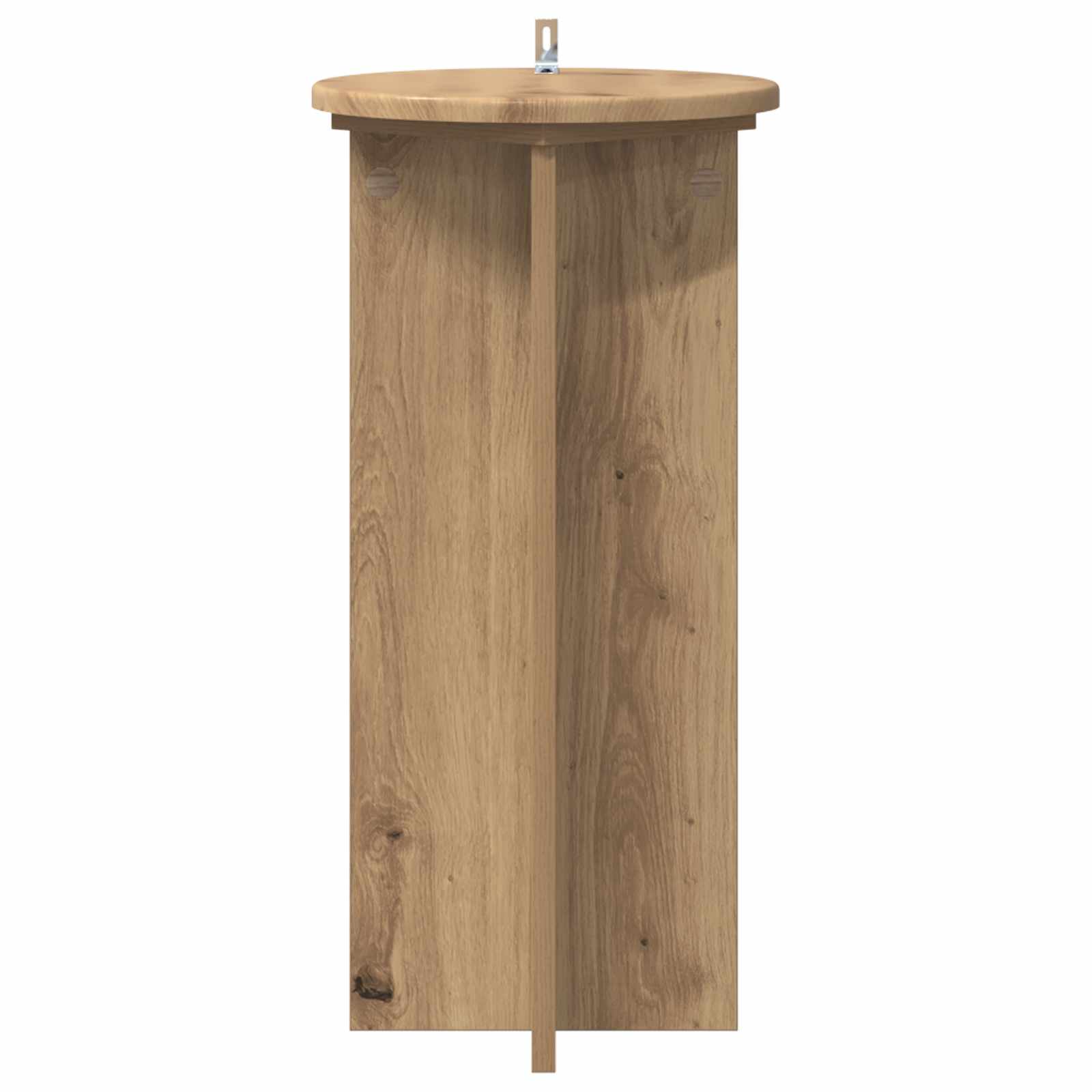 Pflanzenständer 2 pcs Artisan-Eiche 29,5 x 29,5 x 60 cm