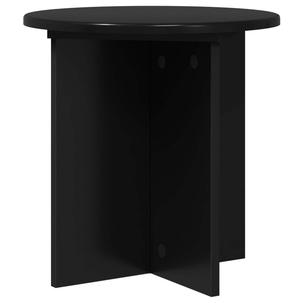 Pflanzenständer 2 pcs Schwarz 40 x 40 x 40 cm Holzwerkstoff