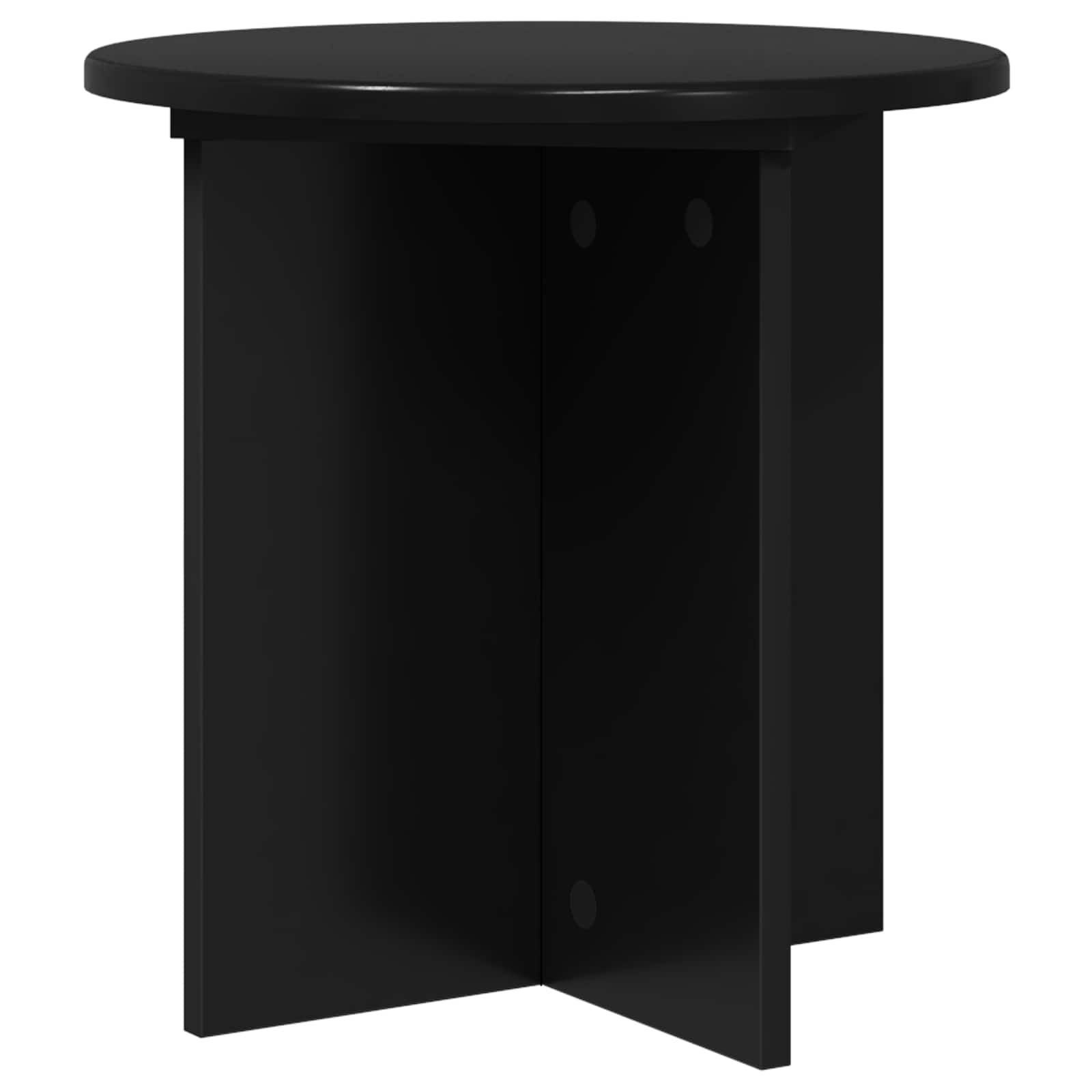 Pflanzenständer 2 pcs Schwarz 40 x 40 x 40 cm Holzwerkstoff