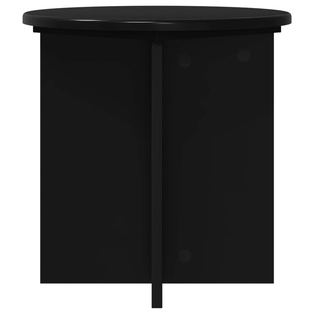 Pflanzenständer 2 pcs Schwarz 40 x 40 x 40 cm Holzwerkstoff