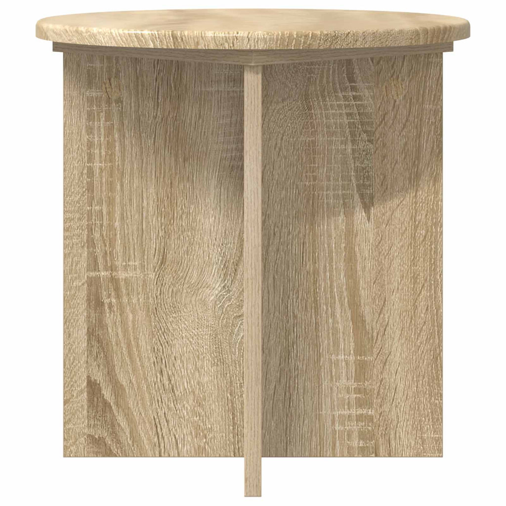 Pflanzenständer 2 pcs Sonoma-Eiche 40 x 40 x 40 cm