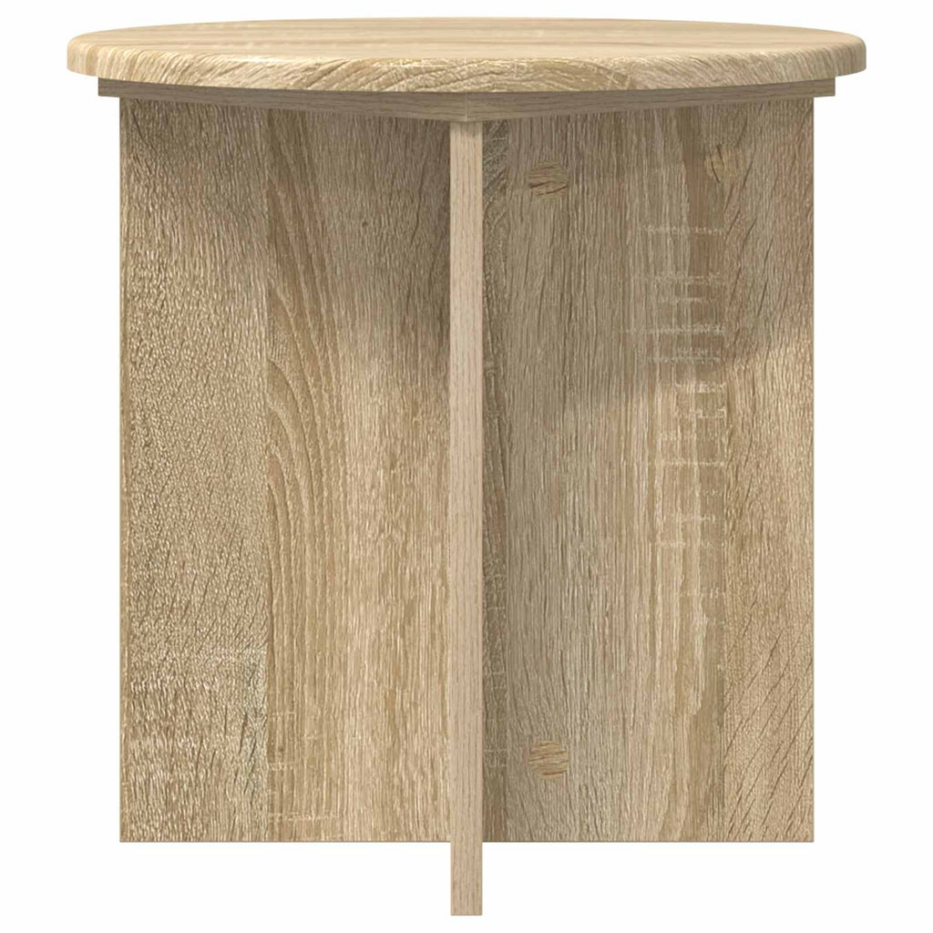 Pflanzenständer 2 pcs Sonoma-Eiche 40 x 40 x 40 cm