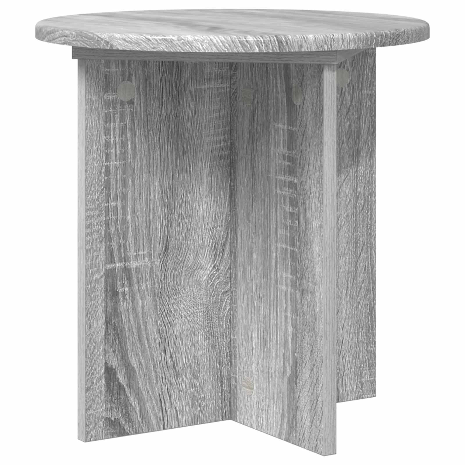 Pflanzenständer 2 pcs Graues Sonoma 40 x 40 x 40 cm