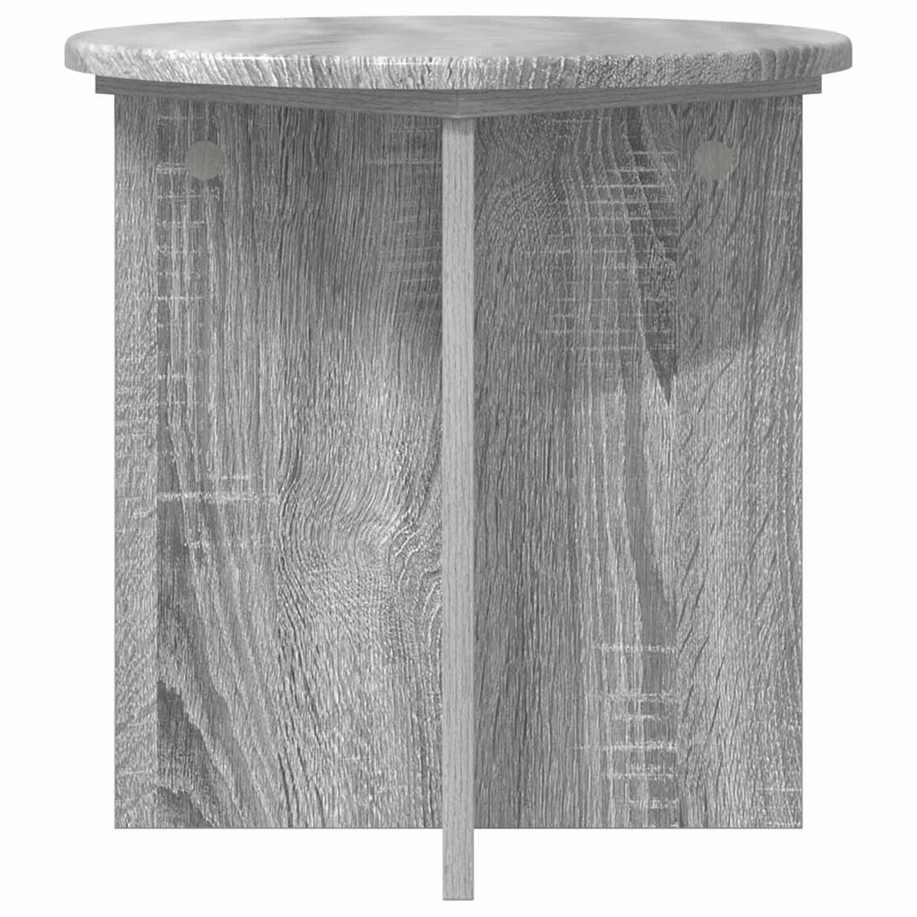 Pflanzenständer 2 pcs Graues Sonoma 40 x 40 x 40 cm