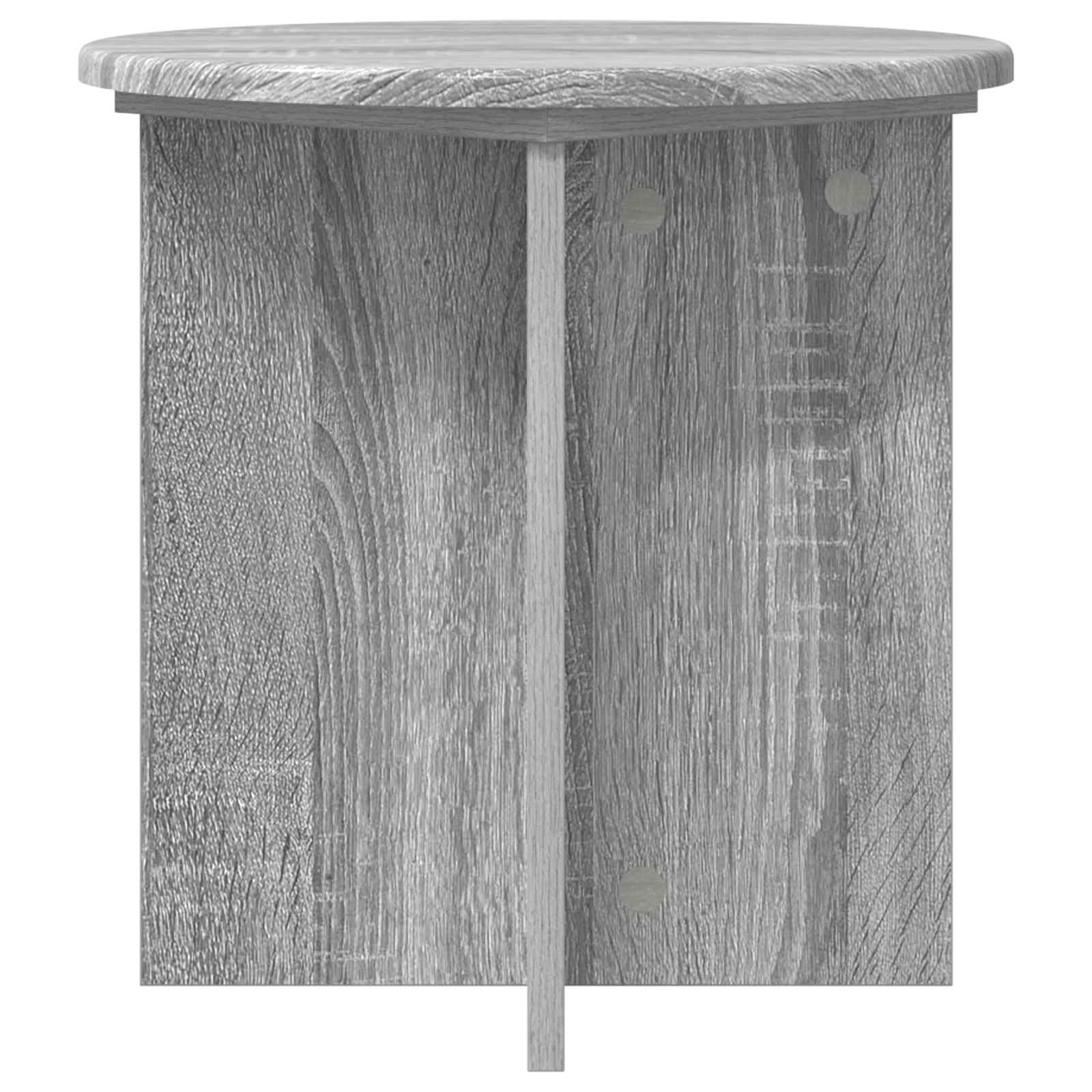Pflanzenständer 2 pcs Graues Sonoma 40 x 40 x 40 cm