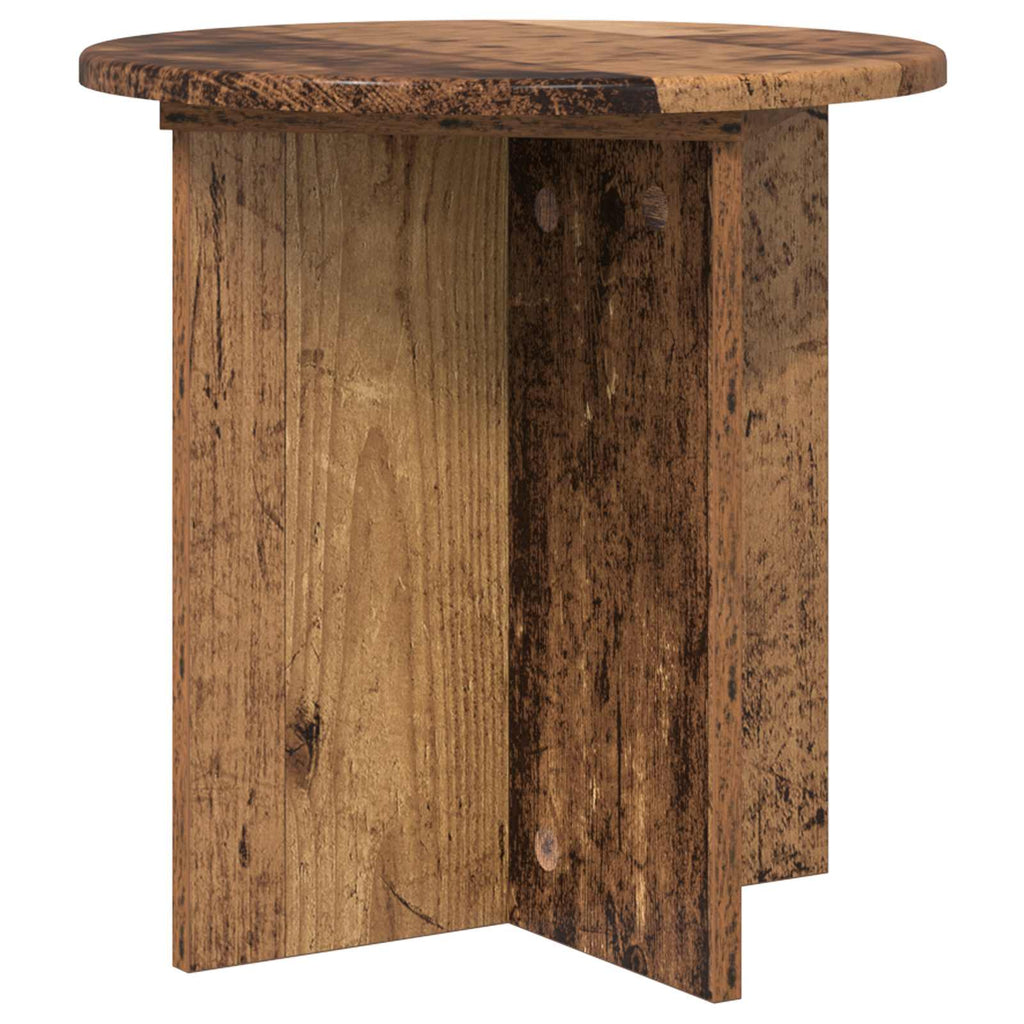 Pflanzenständer 2 pcs Altholz 40 x 40 x 40 cm Holzwerkstoff