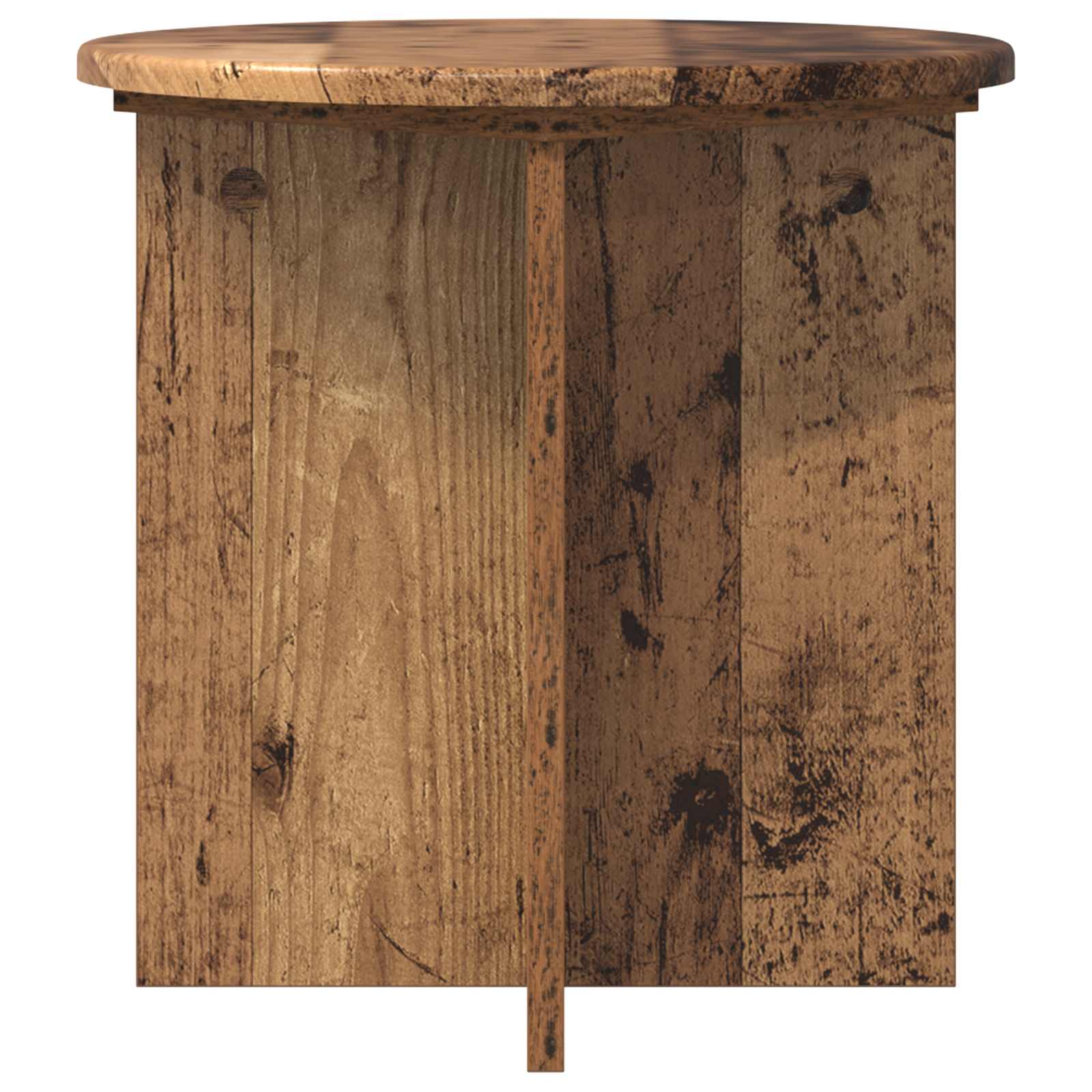 Pflanzenständer 2 pcs Altholz 40 x 40 x 40 cm Holzwerkstoff